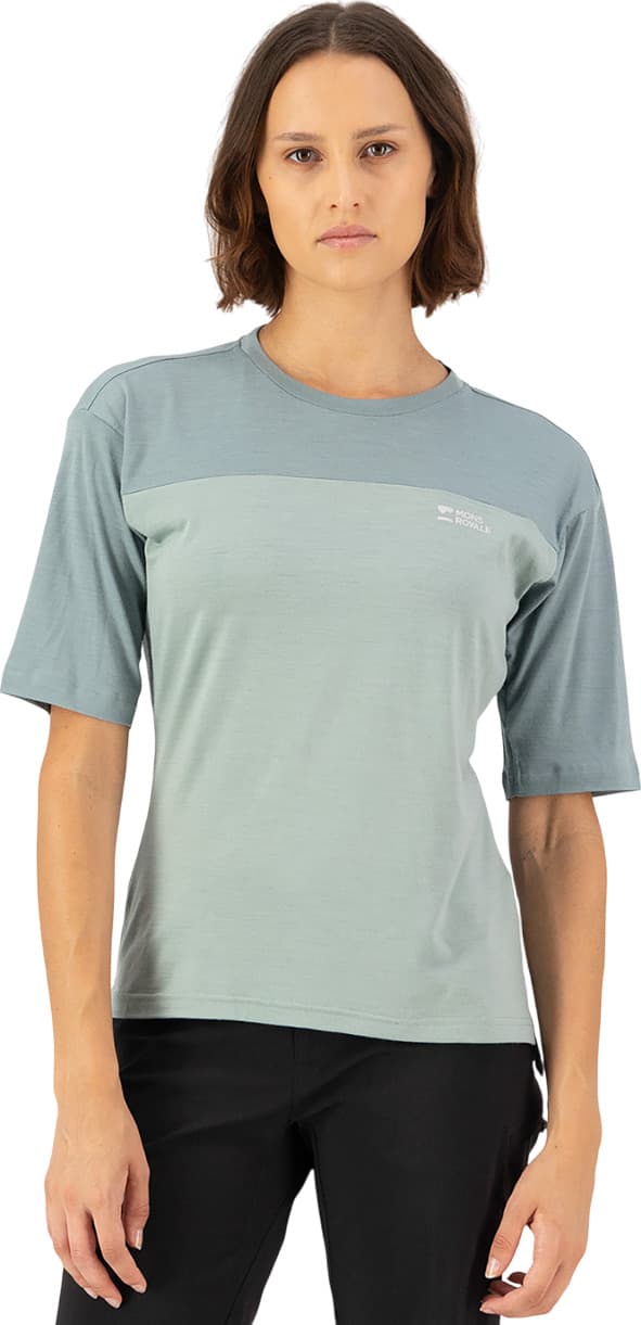 Numéro de l'image de la galerie de produits 3 pour le produit Maillot de vélo à manches courtes en mérinos Diversion - Femme