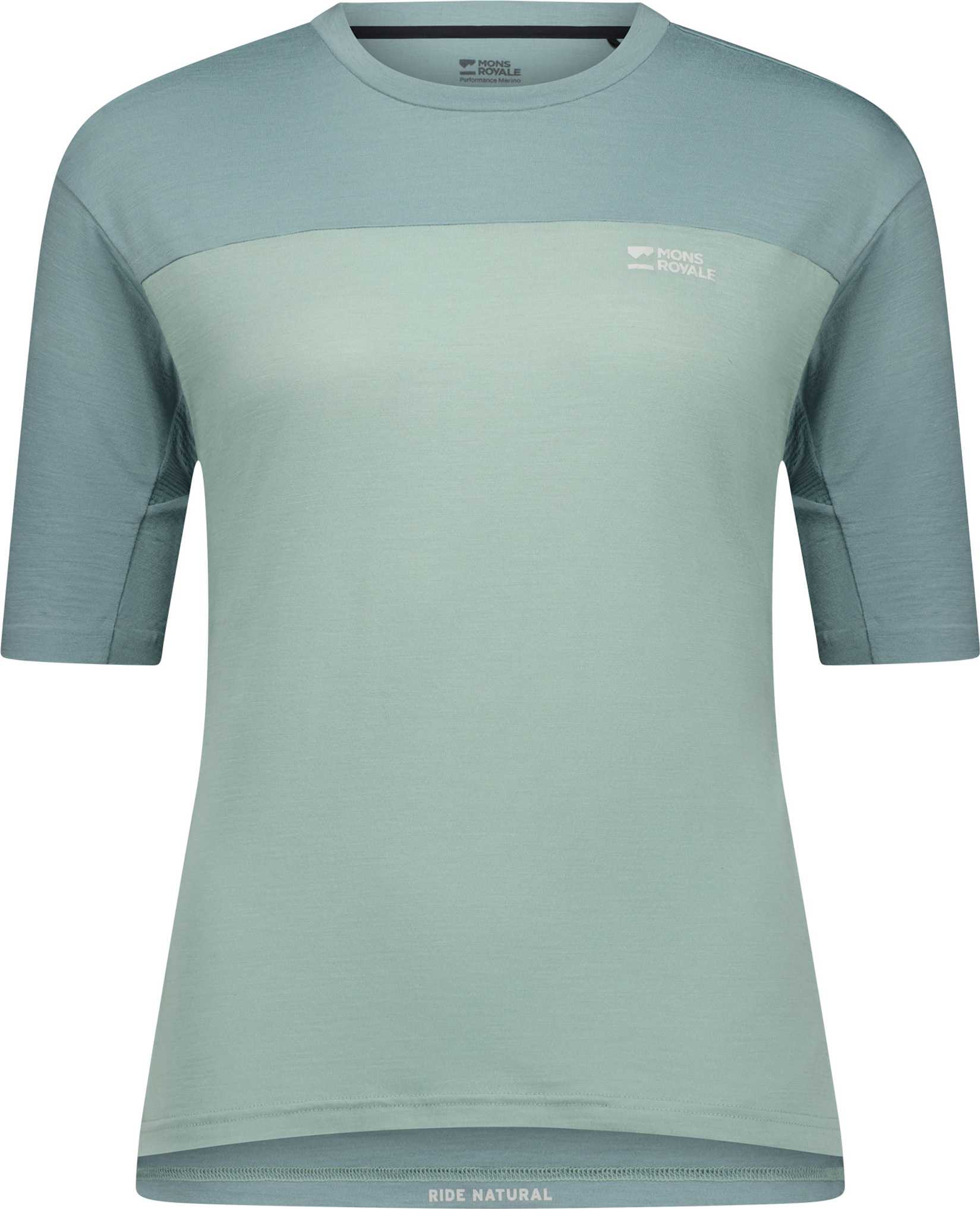 Image de produit pour Maillot de vélo à manches courtes en mérinos Diversion - Femme