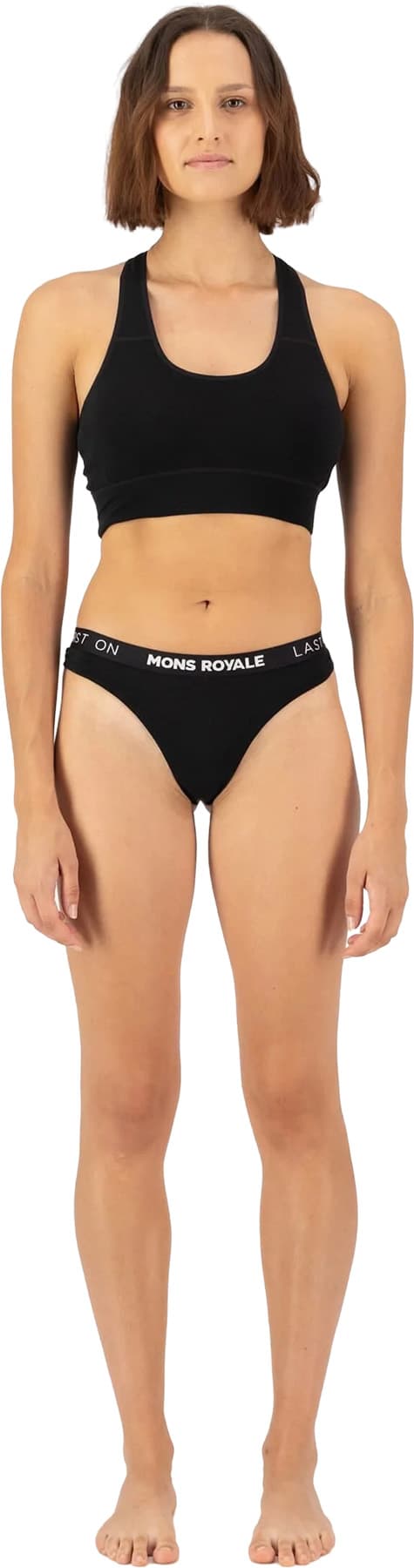 Product gallery image number 3 for product Stratos Merino Thong - Women's