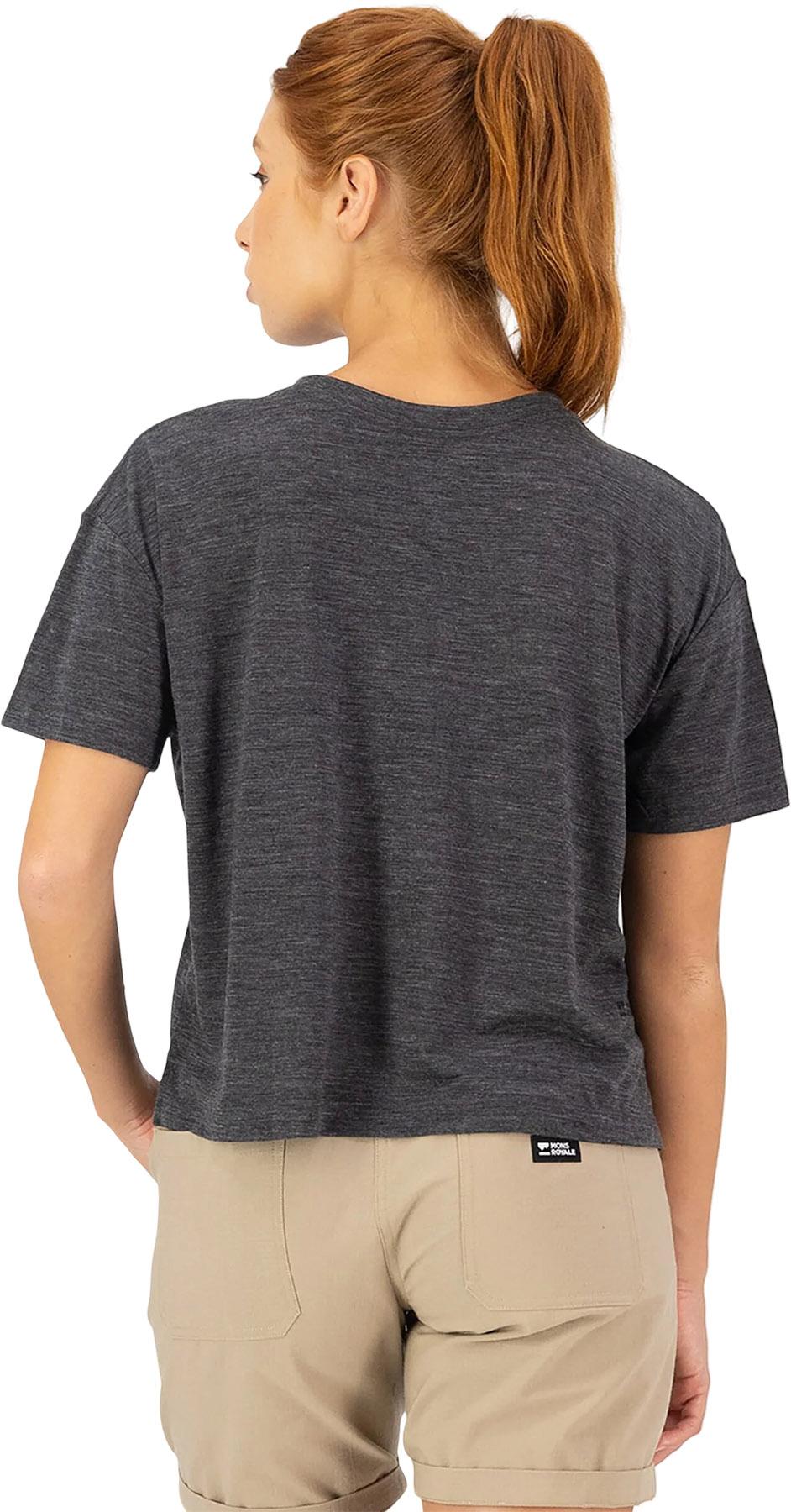Product gallery image number 2 for product Zephyr Merino Tencel Boxy T-Shirt - Women's