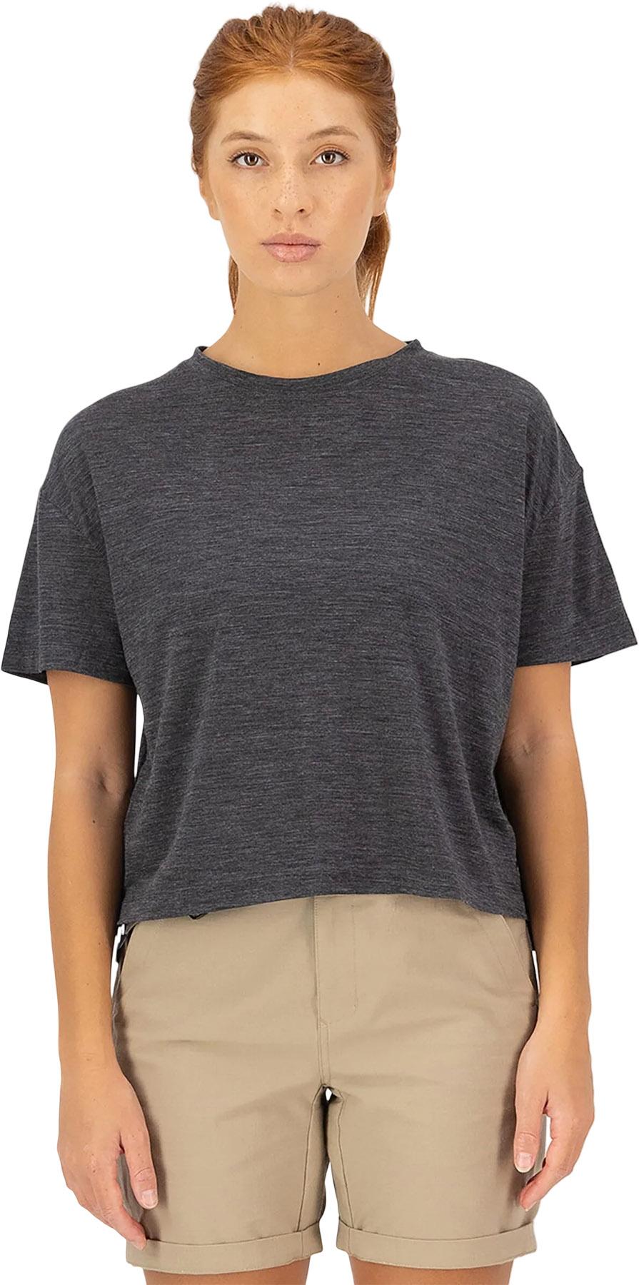 Product gallery image number 3 for product Zephyr Merino Tencel Boxy T-Shirt - Women's