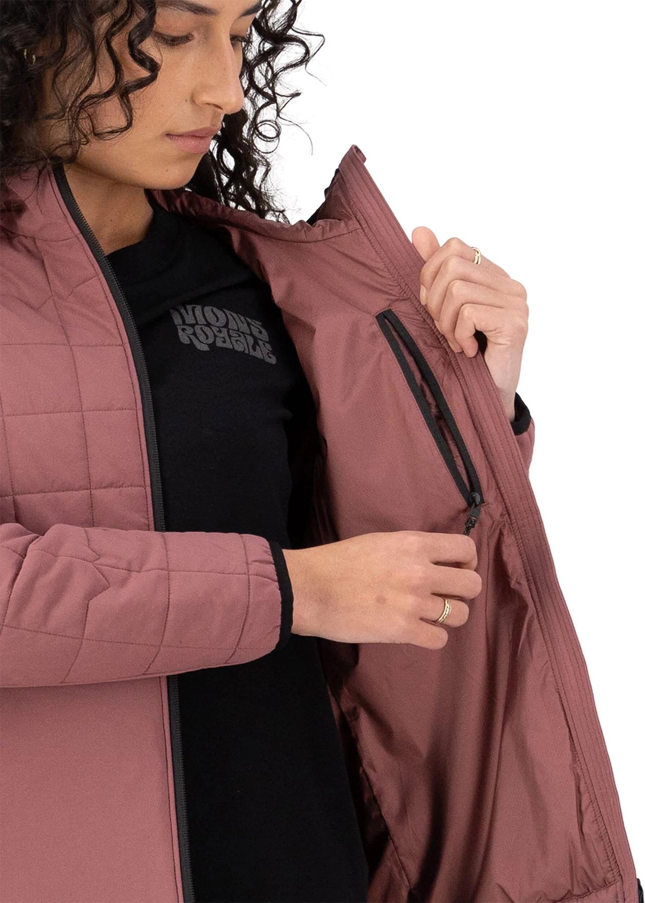 Numéro de l'image de la galerie de produits 3 pour le produit Manteau à capuchon isolé mérinos Canyon - Femme