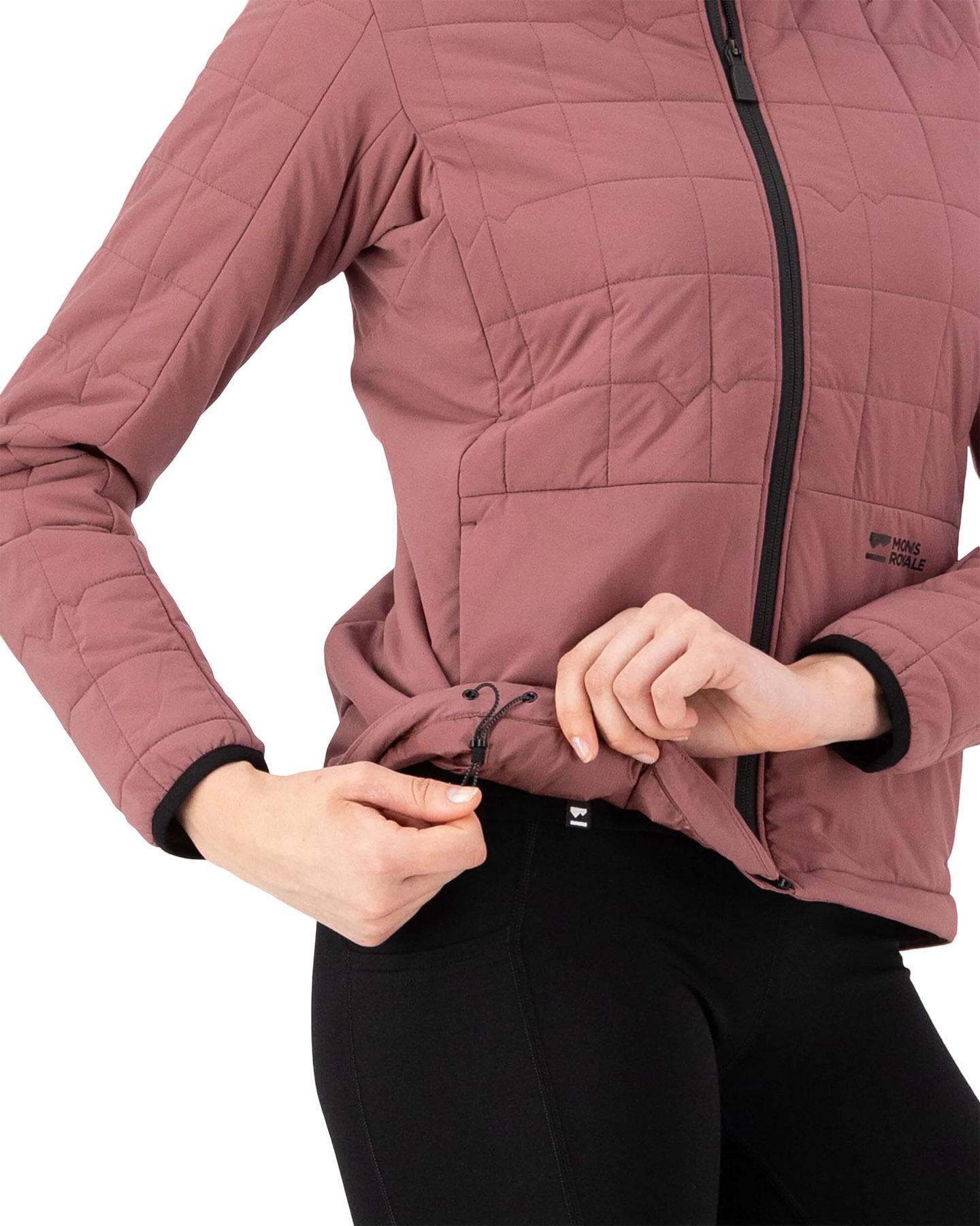 Numéro de l'image de la galerie de produits 5 pour le produit Manteau à capuchon isolé mérinos Canyon - Femme