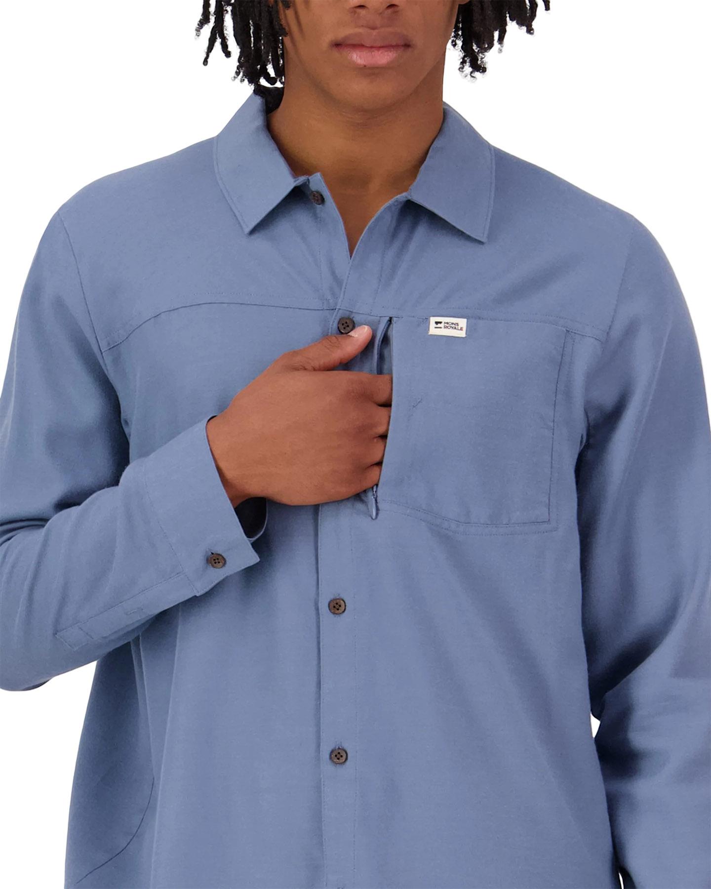 Product gallery image number 3 for product AT Merino Long Sleeve Shirt - Men's