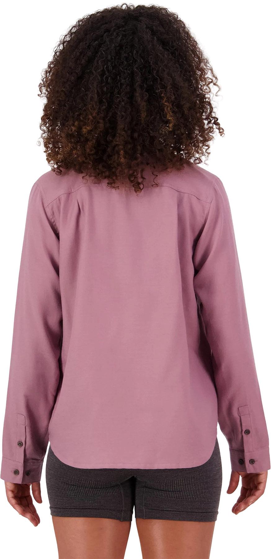 Numéro de l'image de la galerie de produits 2 pour le produit Chemise à manches longues en laine mérinos AT - Femme