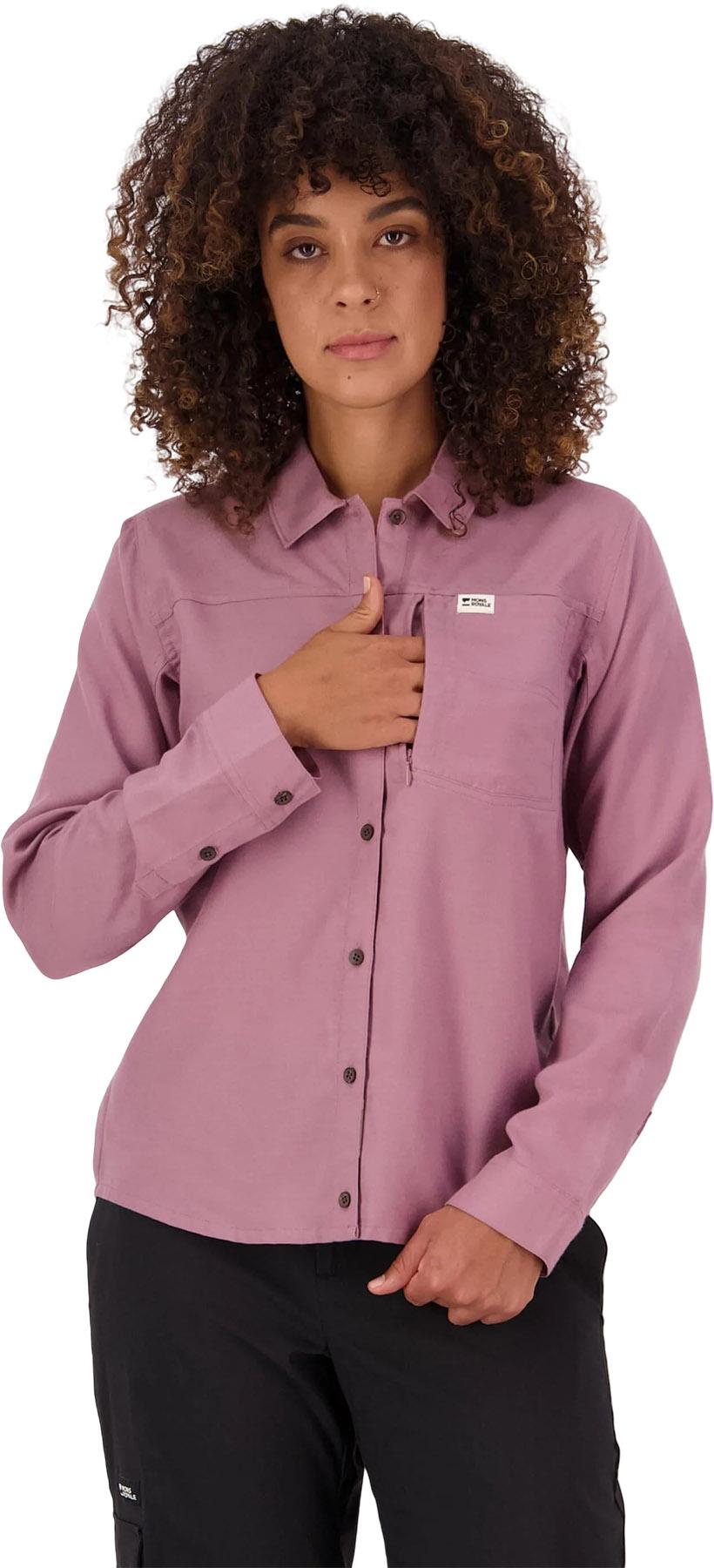 Numéro de l'image de la galerie de produits 3 pour le produit Chemise à manches longues en laine mérinos AT - Femme