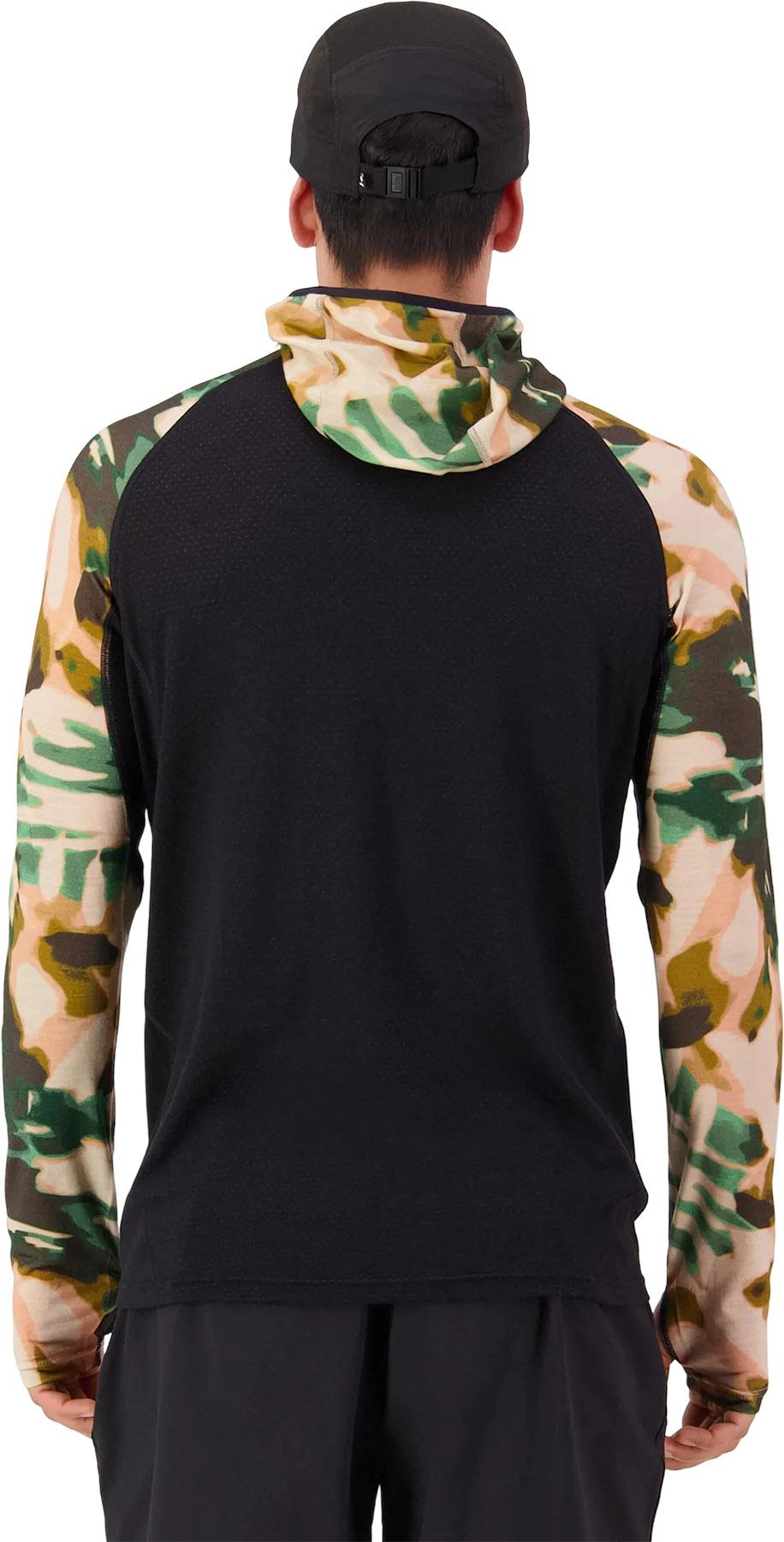 Product gallery image number 2 for product Temple Merino Long Sleeve Base Layer Hoodie - Men's