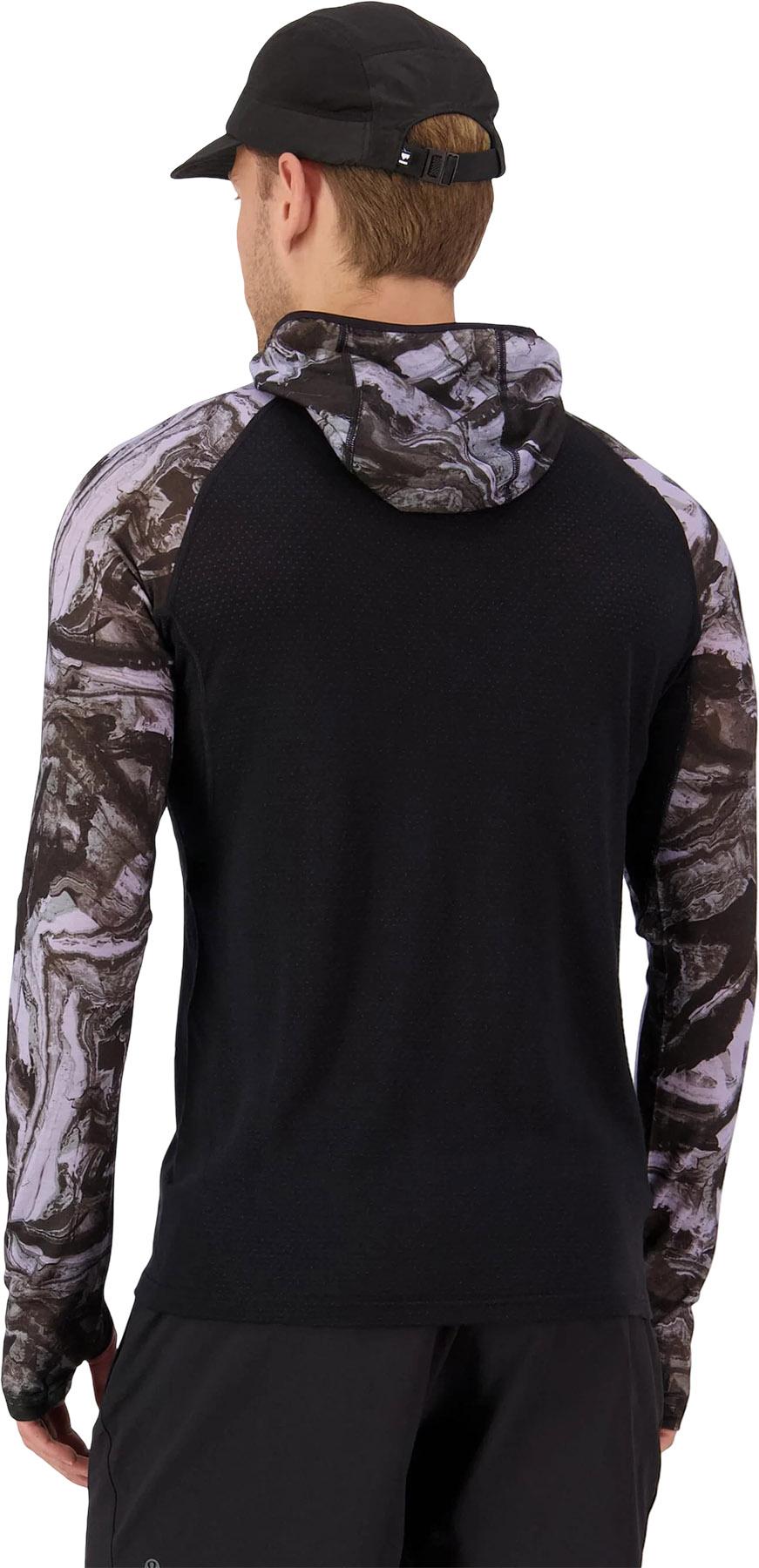 Product gallery image number 4 for product Temple Merino Long Sleeve Base Layer Hoodie - Men's