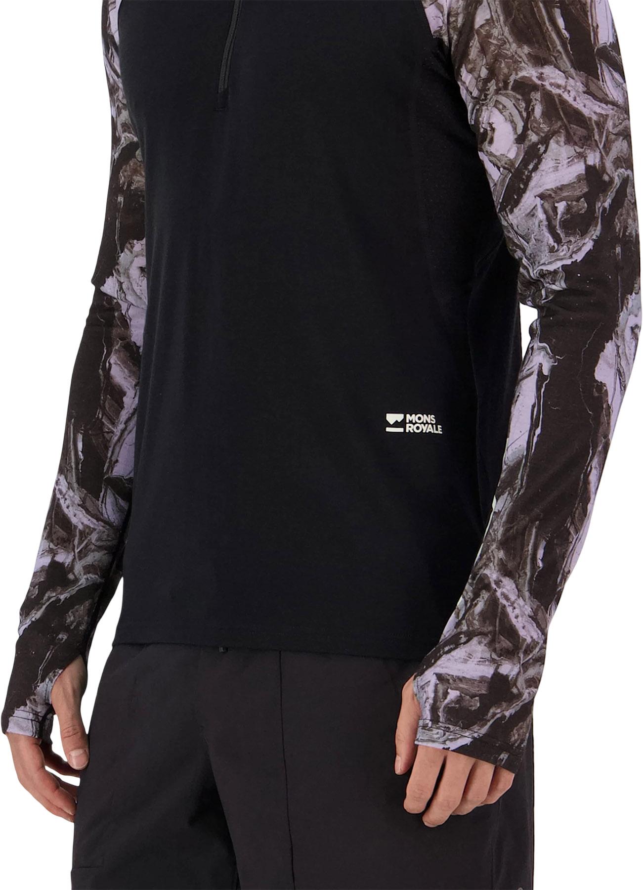 Product gallery image number 5 for product Temple Merino Long Sleeve Base Layer Hoodie - Men's