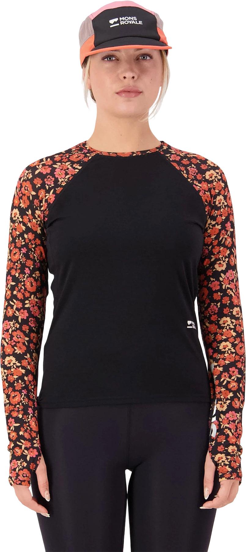 Numéro de l'image de la galerie de produits 2 pour le produit Couche de base pour le haut à manches longues en mérinos Bella - Femme