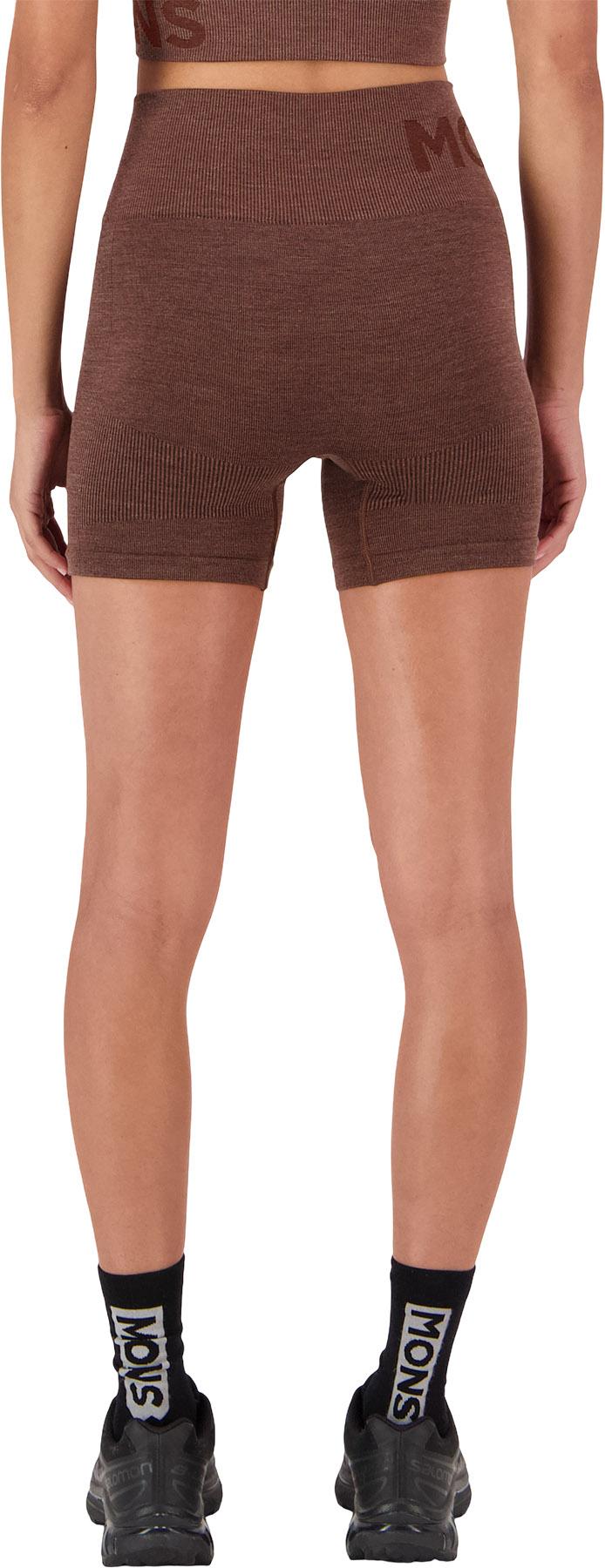 Product gallery image number 3 for product Solace Merino Seamless Shorts - Women's