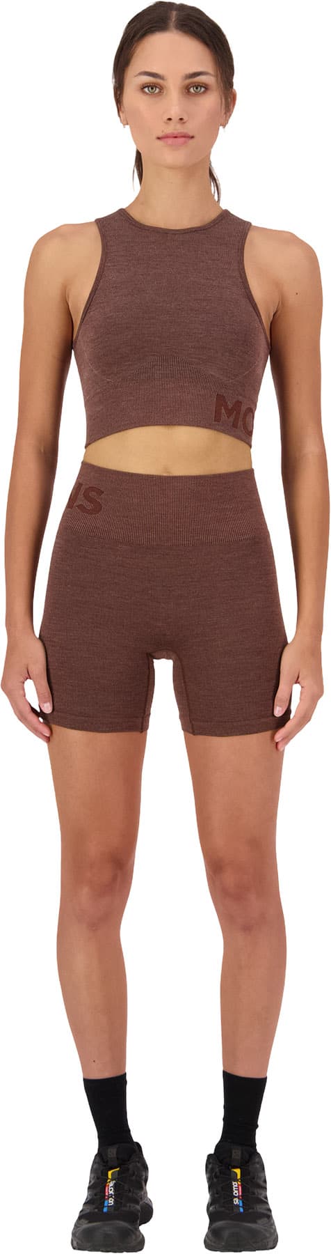 Product gallery image number 4 for product Solace Merino Seamless Shorts - Women's
