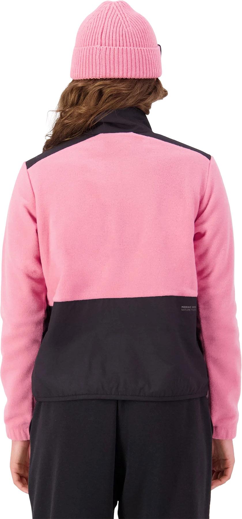 Numéro de l'image de la galerie de produits 2 pour le produit Polaire Pileup en laine avec fermeture 1/4 - Femme