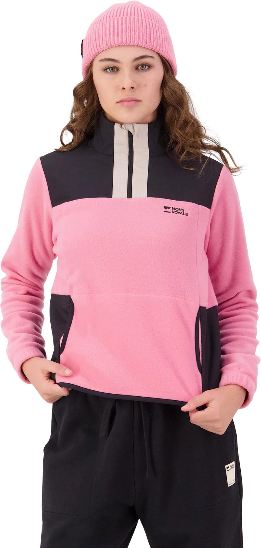 Numéro de l'image de la galerie de produits 3 pour le produit Polaire Pileup en laine avec fermeture 1/4 - Femme