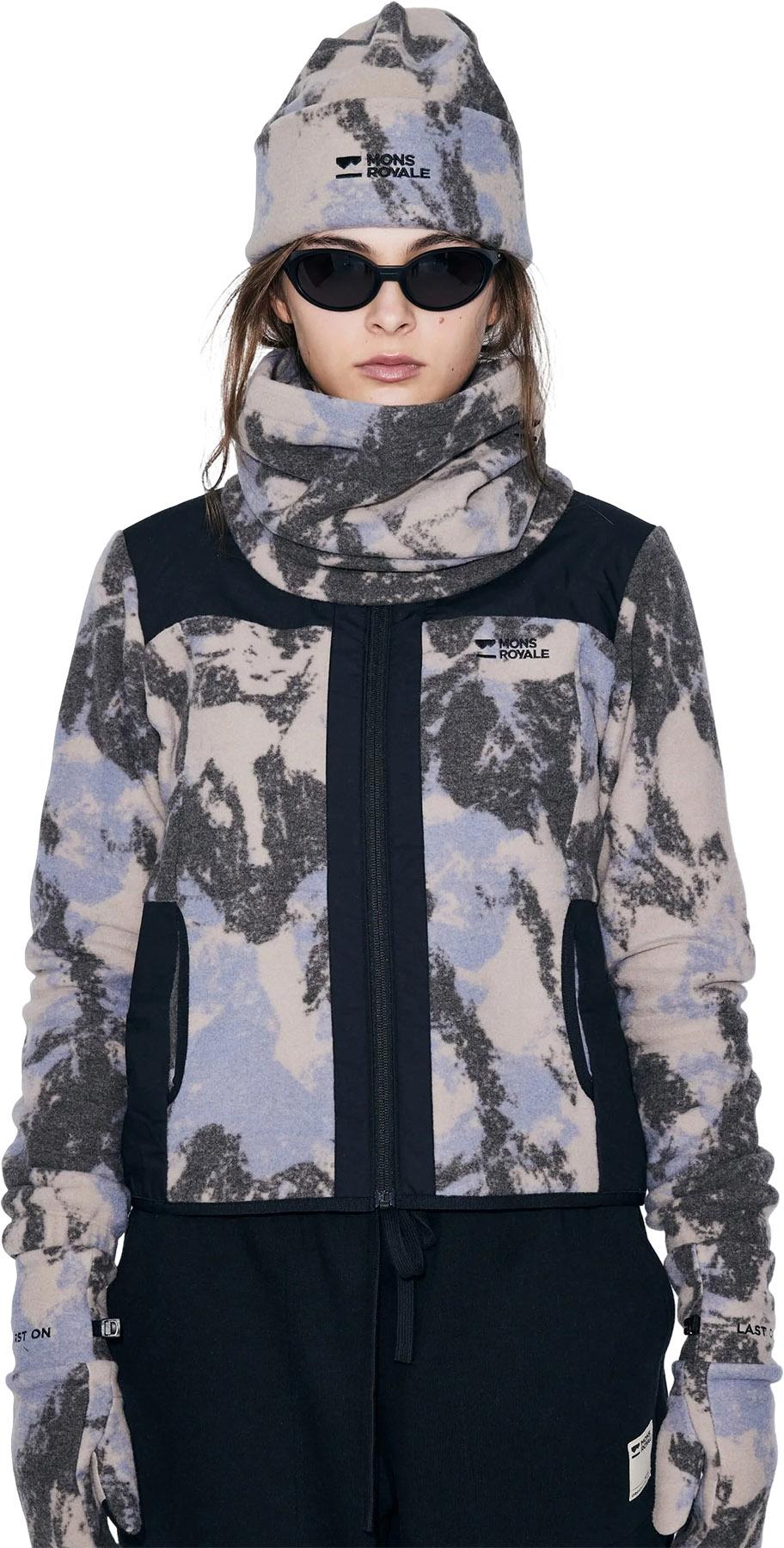 Numéro de l'image de la galerie de produits 5 pour le produit Veste polaire Pileup en laine - Femme