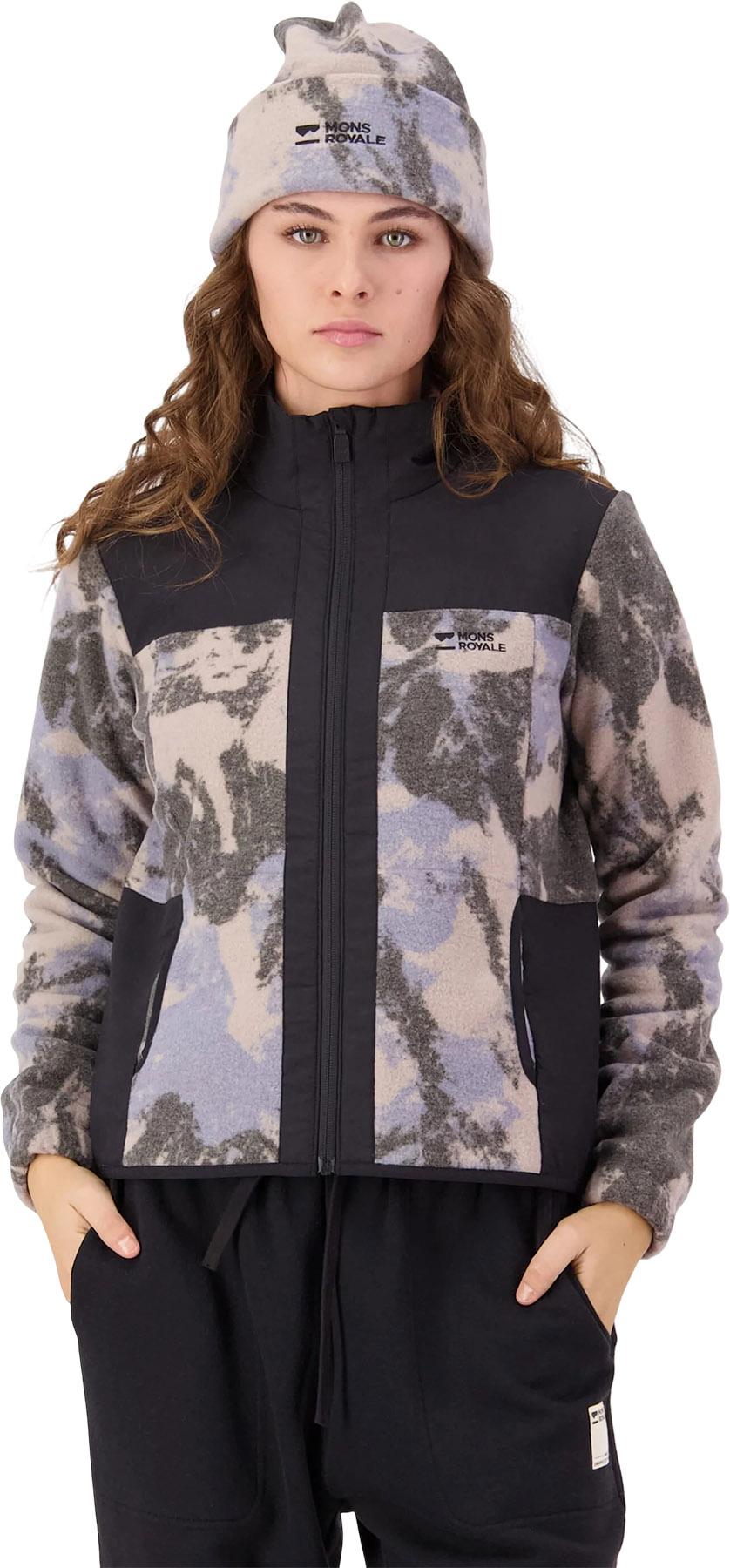 Numéro de l'image de la galerie de produits 3 pour le produit Veste polaire Pileup en laine - Femme