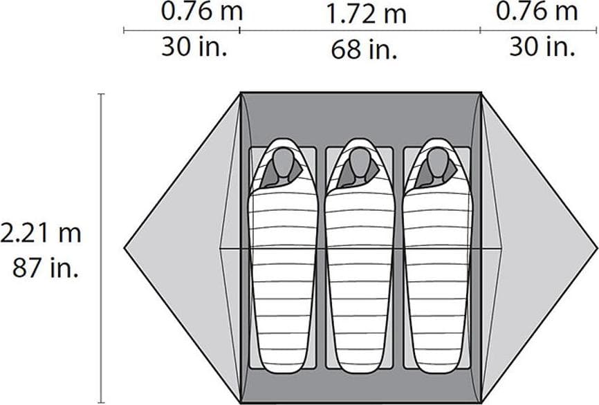 Product gallery image number 6 for product Mutha Hubba NX Tent