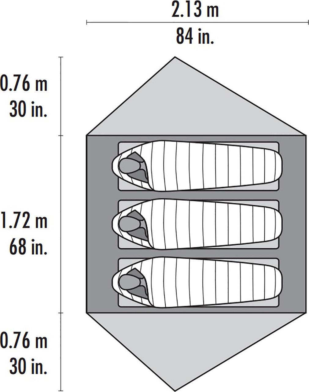 Product gallery image number 2 for product FreeLite 3-Person Tent