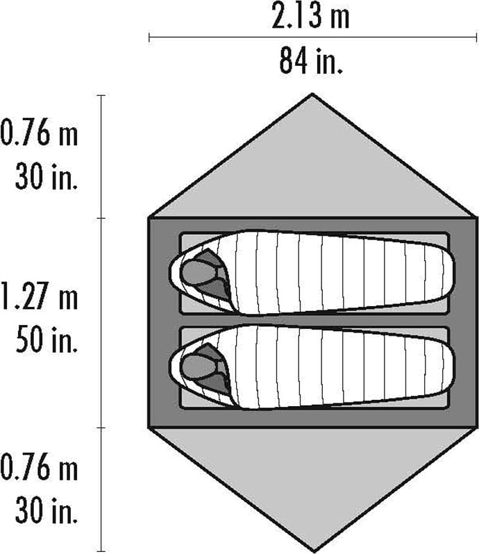 Product gallery image number 5 for product Hubba Hubba NX 2-Person Tent