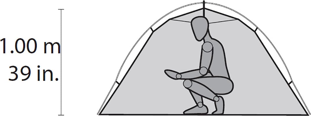 Product gallery image number 4 for product Hubba Hubba NX 2-Person Tent