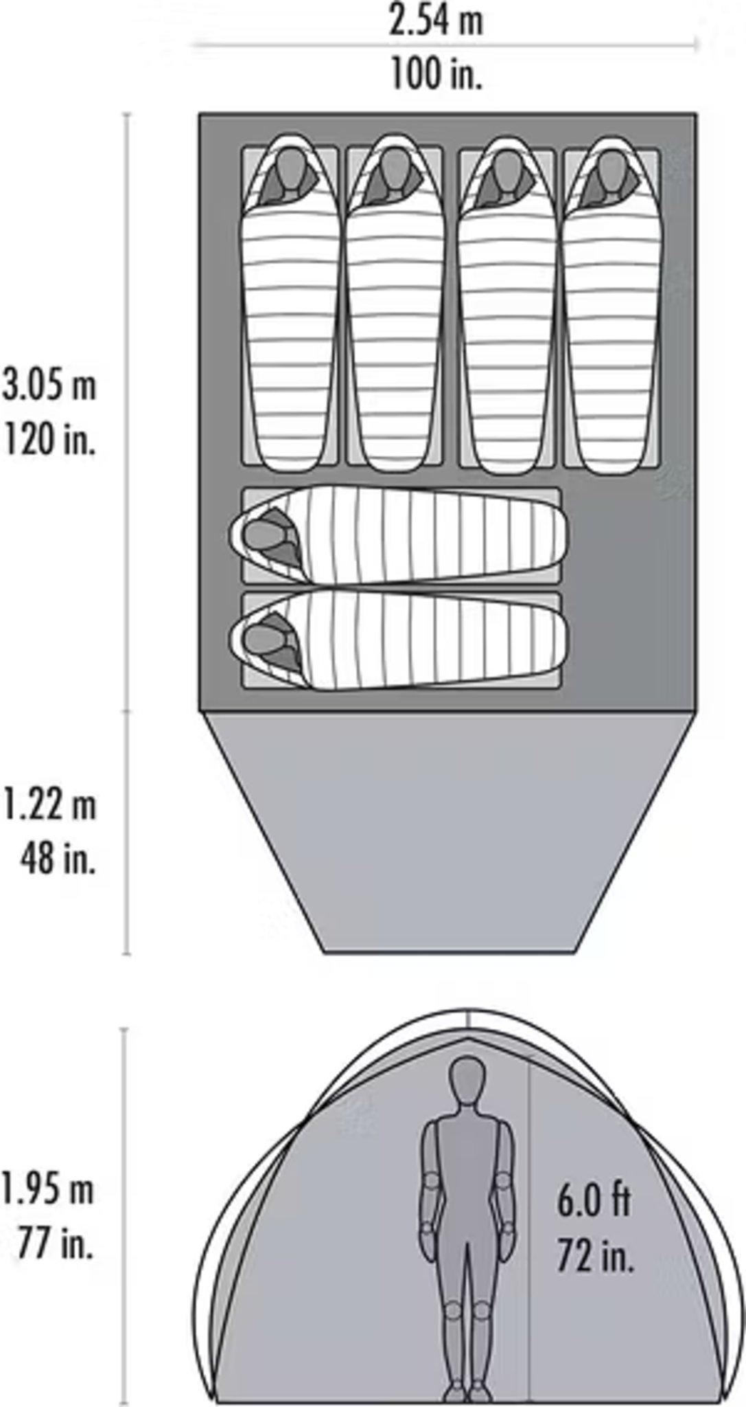 Product gallery image number 4 for product Habitude Tent - 6-person