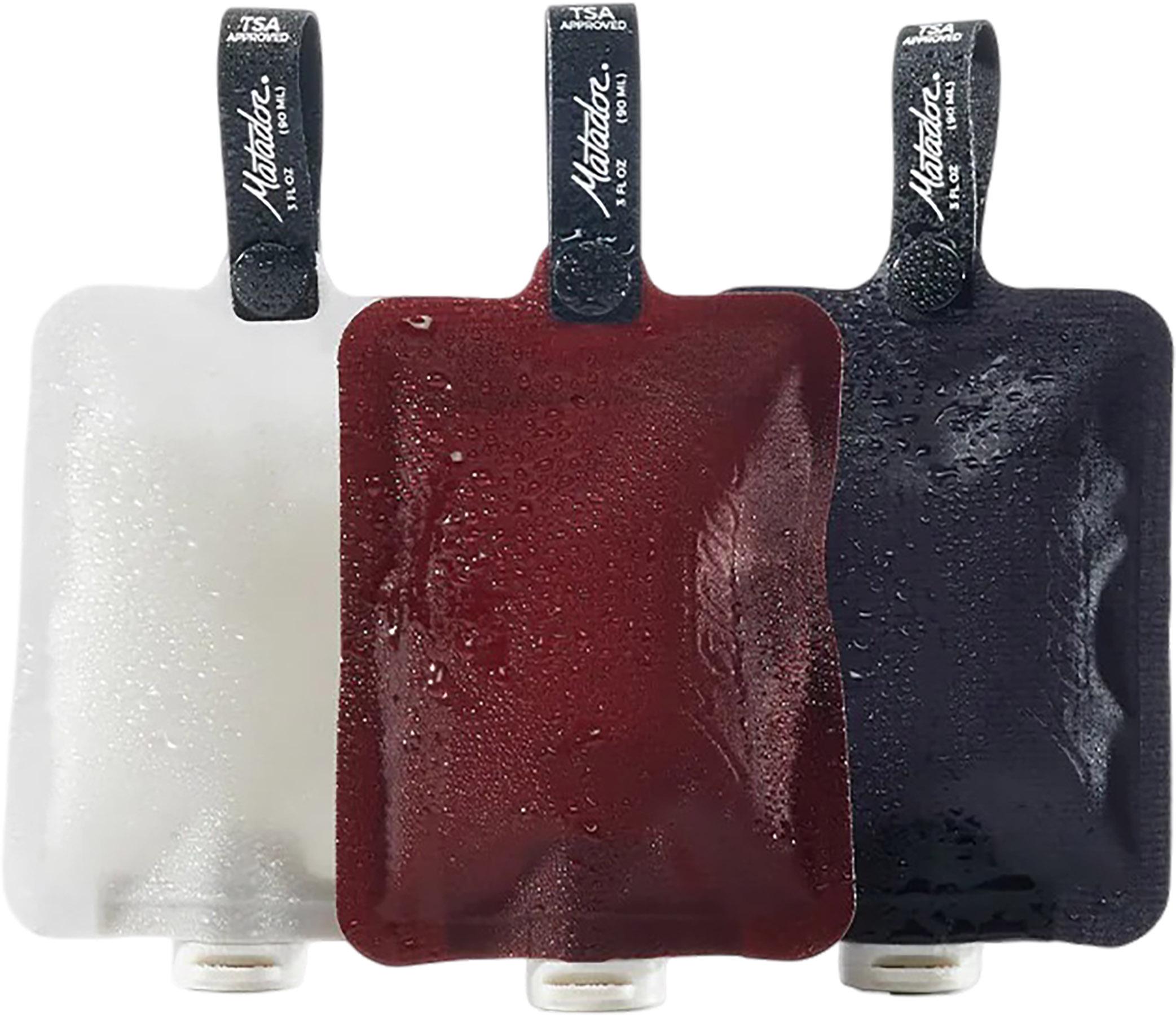 Product image for FlatPak™ 3-Pack Travel Toiletry Bottles