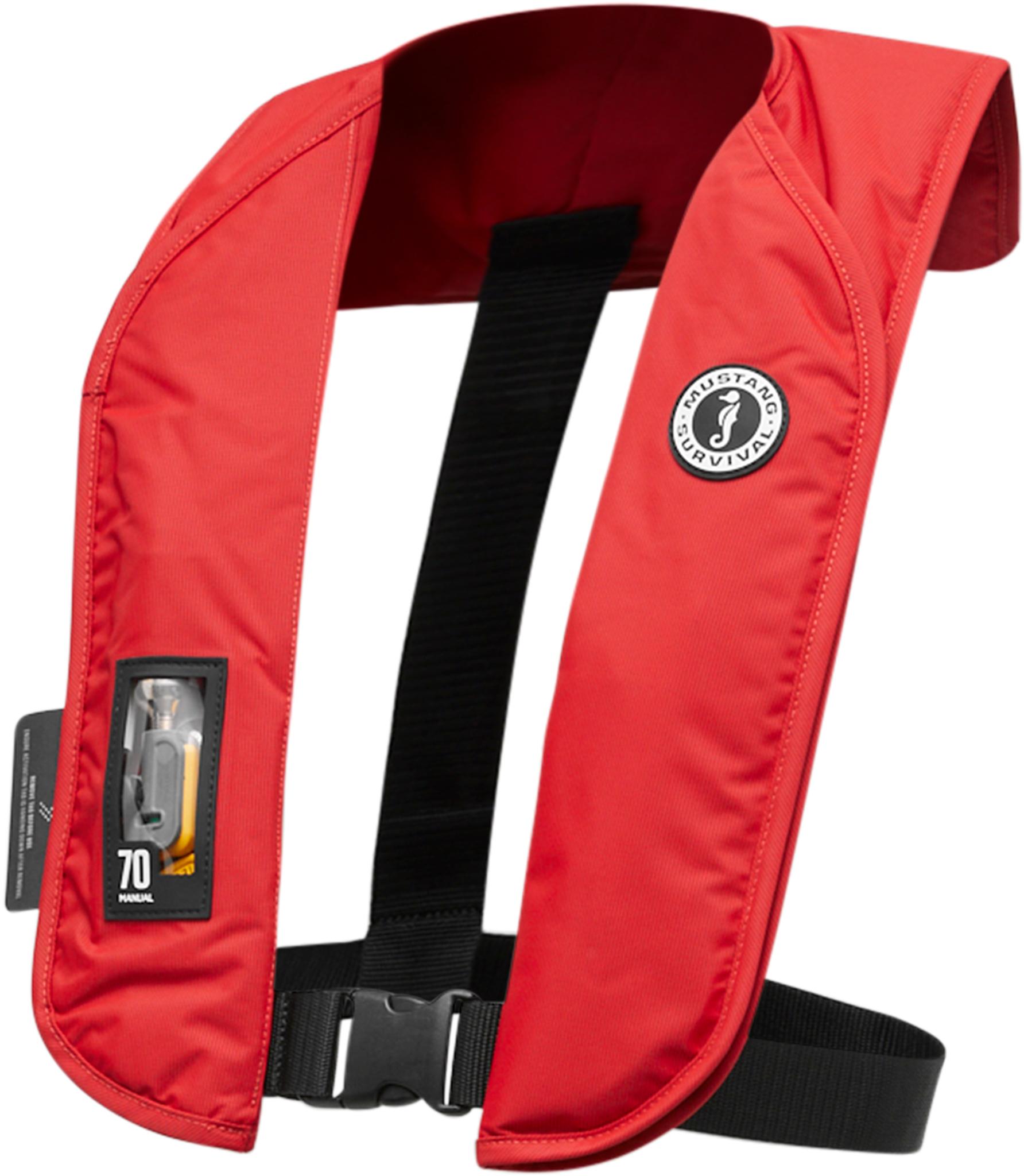 Product gallery image number 2 for product Gilet de sauvetage à gonflement manuel MIT 70 - Unisexe