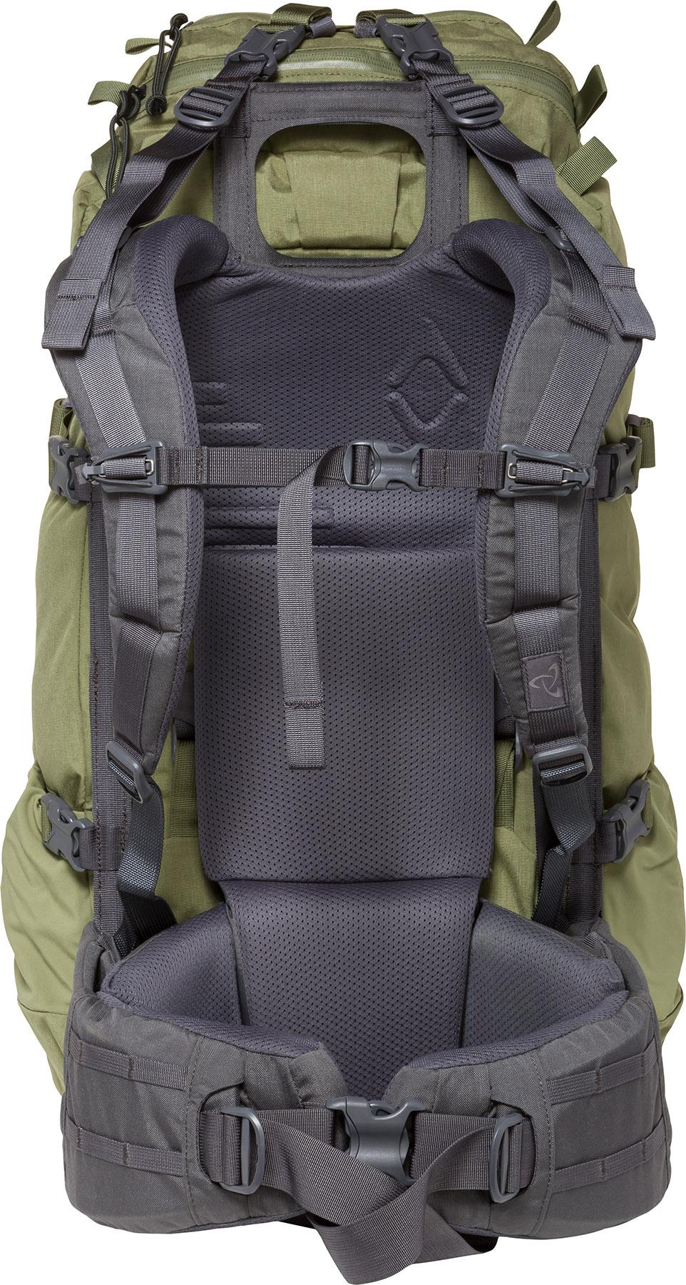 Product gallery image number 2 for product Terraframe 3-Zip Backpack 50L