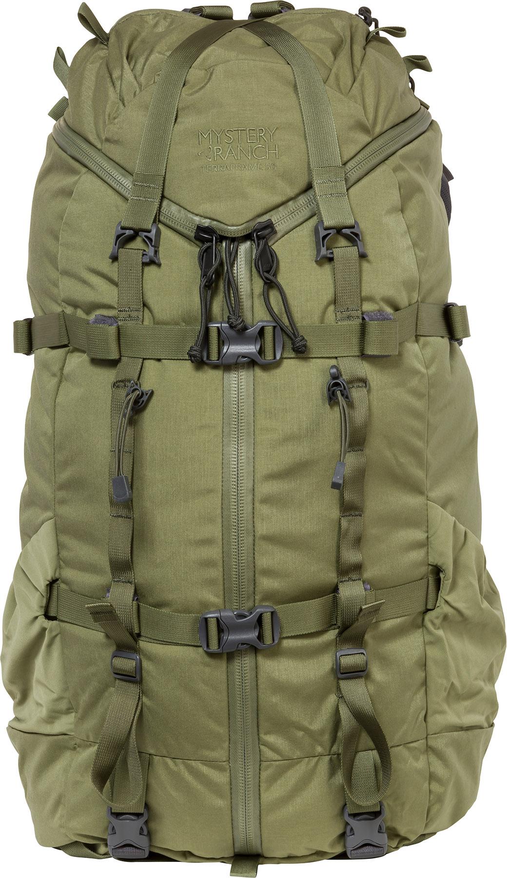 Product gallery image number 4 for product Terraframe 3-Zip Backpack 50L