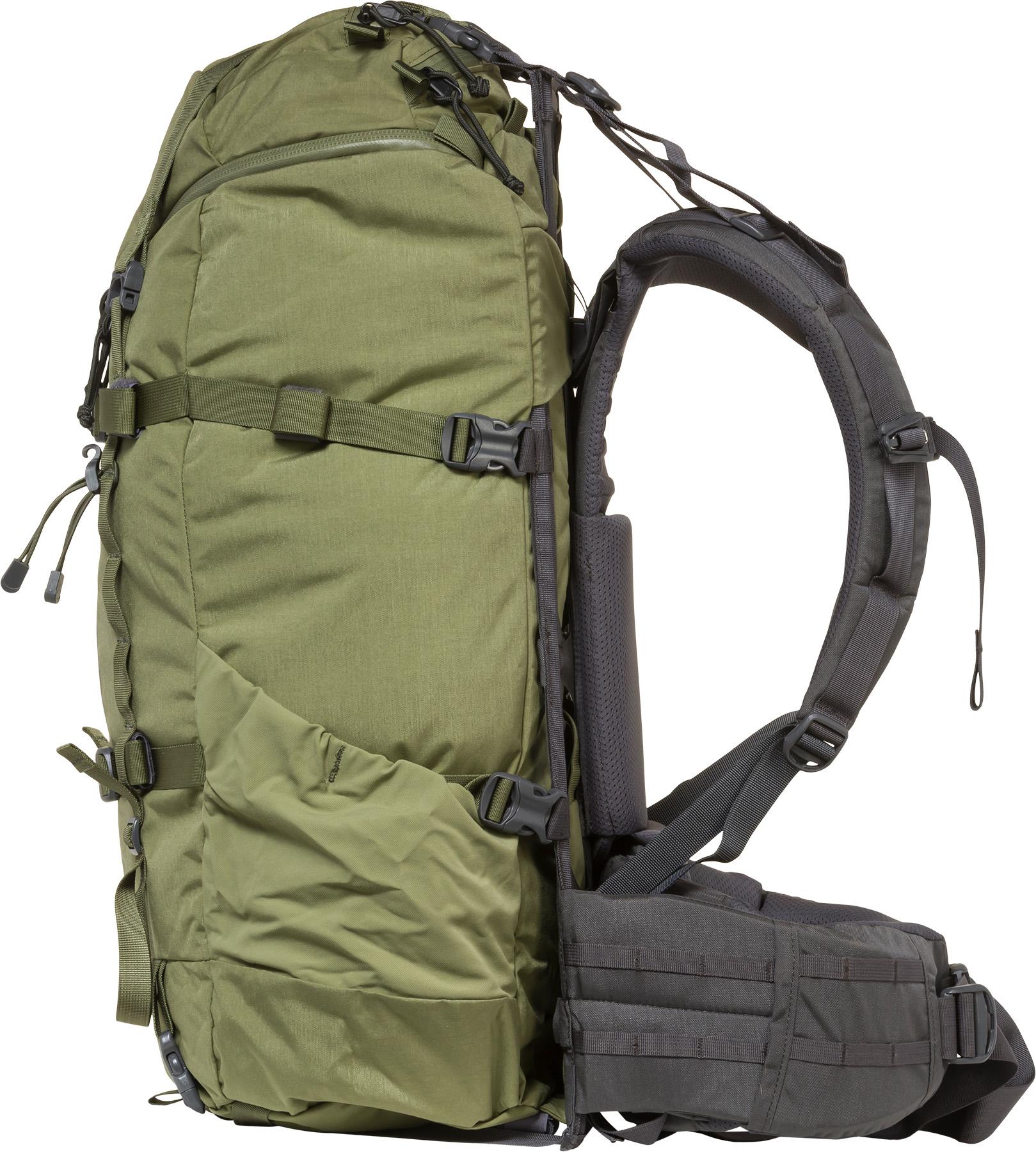 Product gallery image number 5 for product Terraframe 3-Zip Backpack 50L