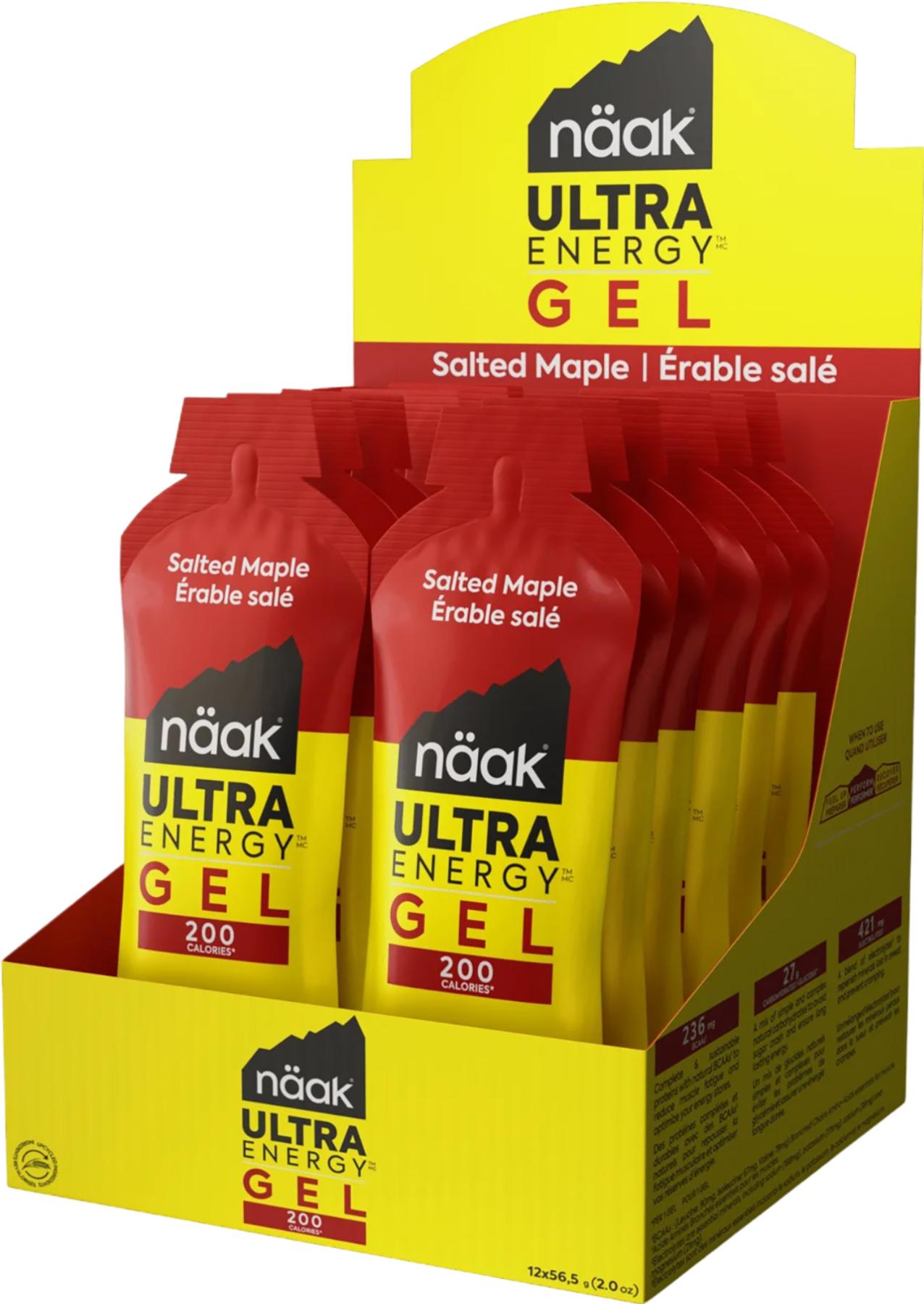 Product gallery image number 3 for product Salted Maple Energy Gel 57g x 12