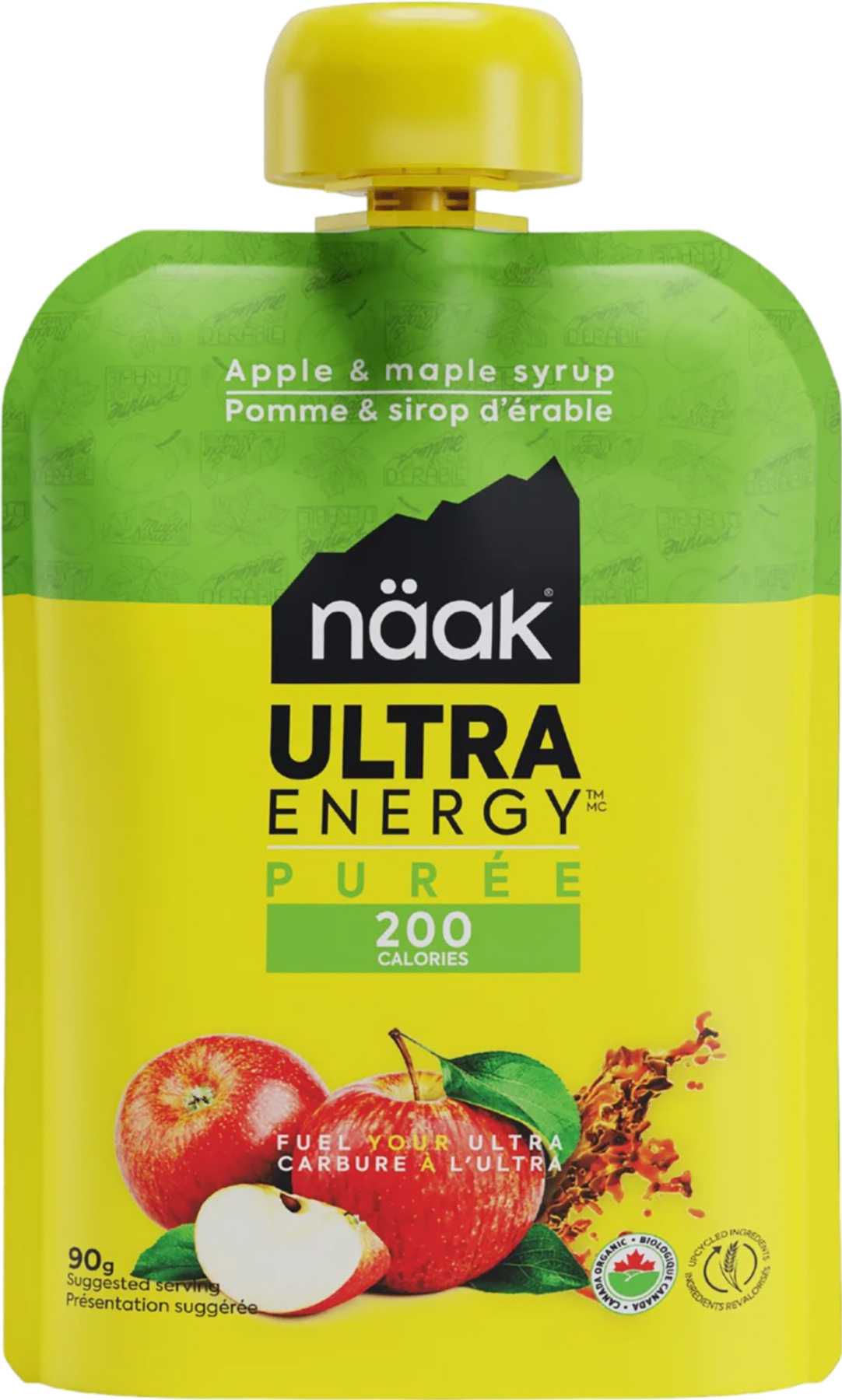Product image for Apple & Maple Syrup Energy Puree 90g - Pack of 6