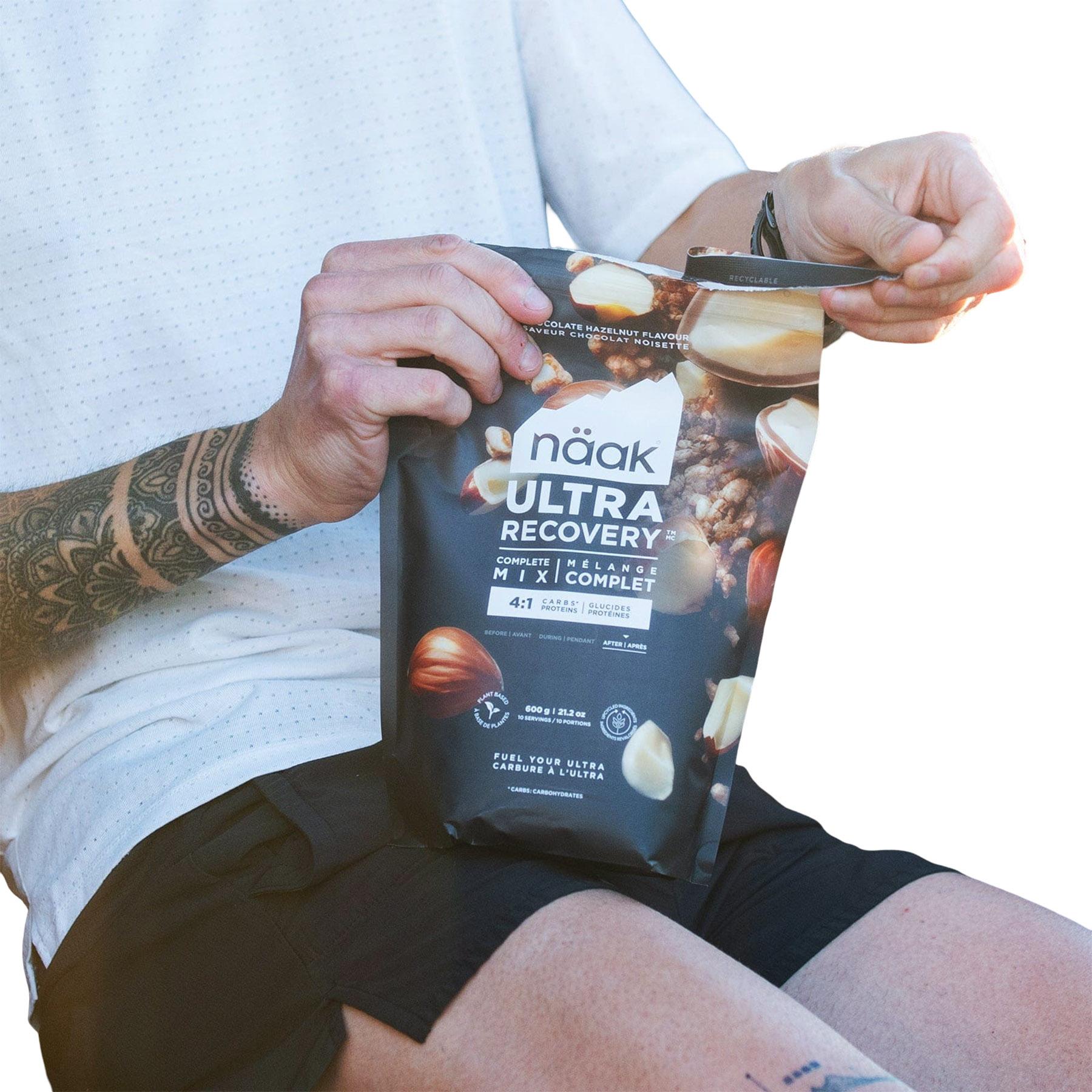 Product gallery image number 2 for product Mélange de récupération complet saveur chocolat noisette Ultra Recovery 600g