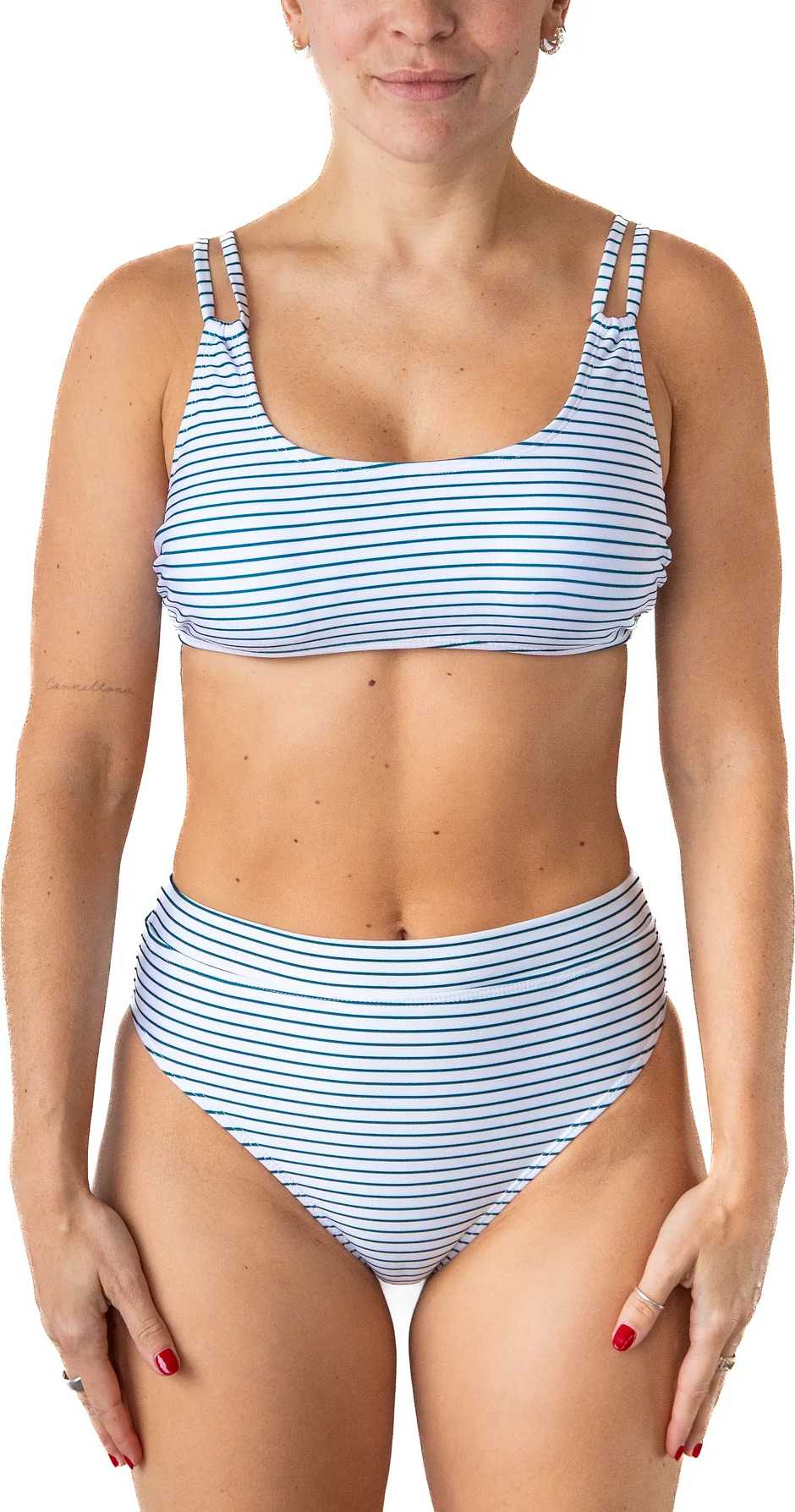 Teal Stripes