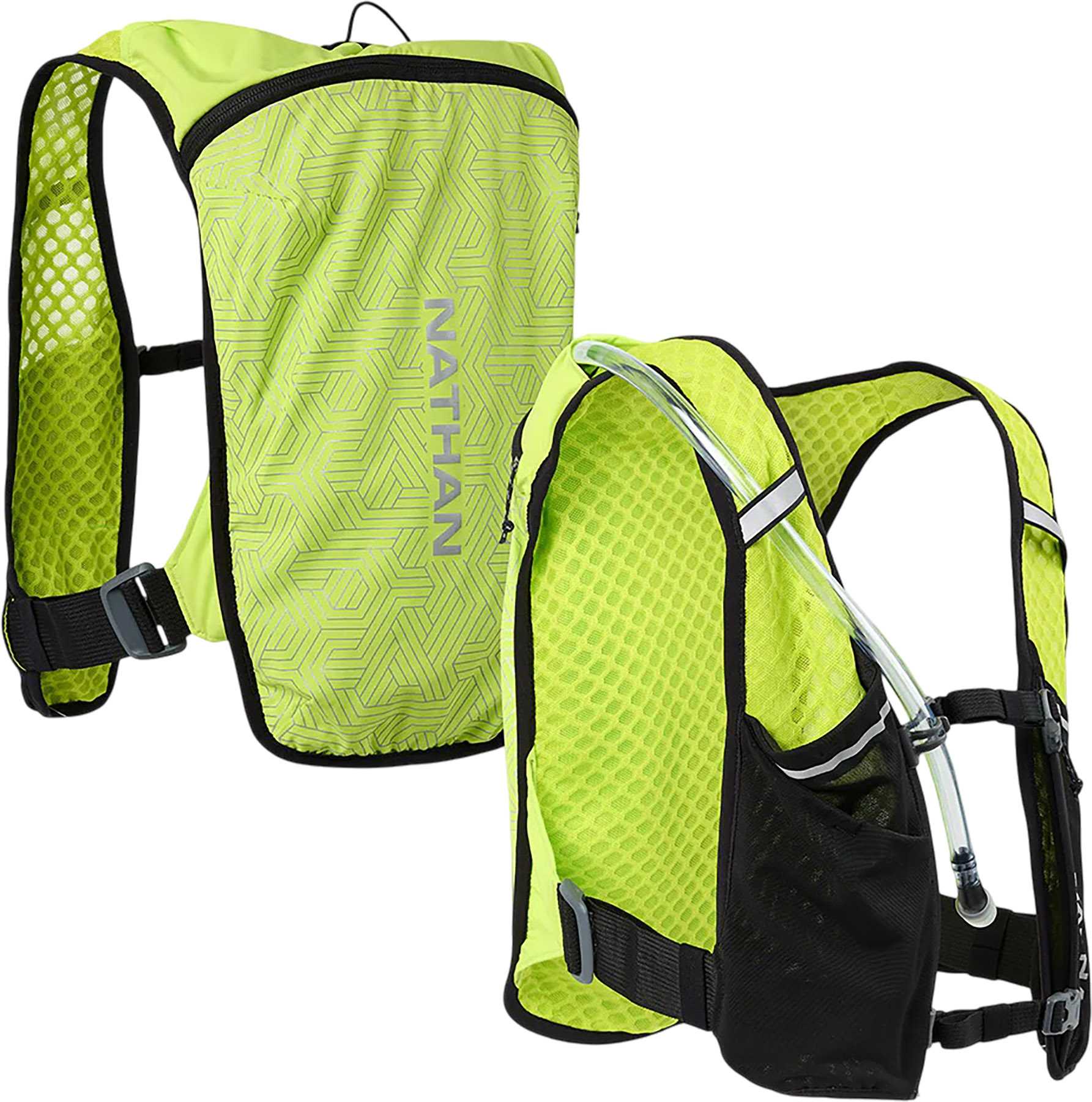 Hi Vis Yellow - Hex Print