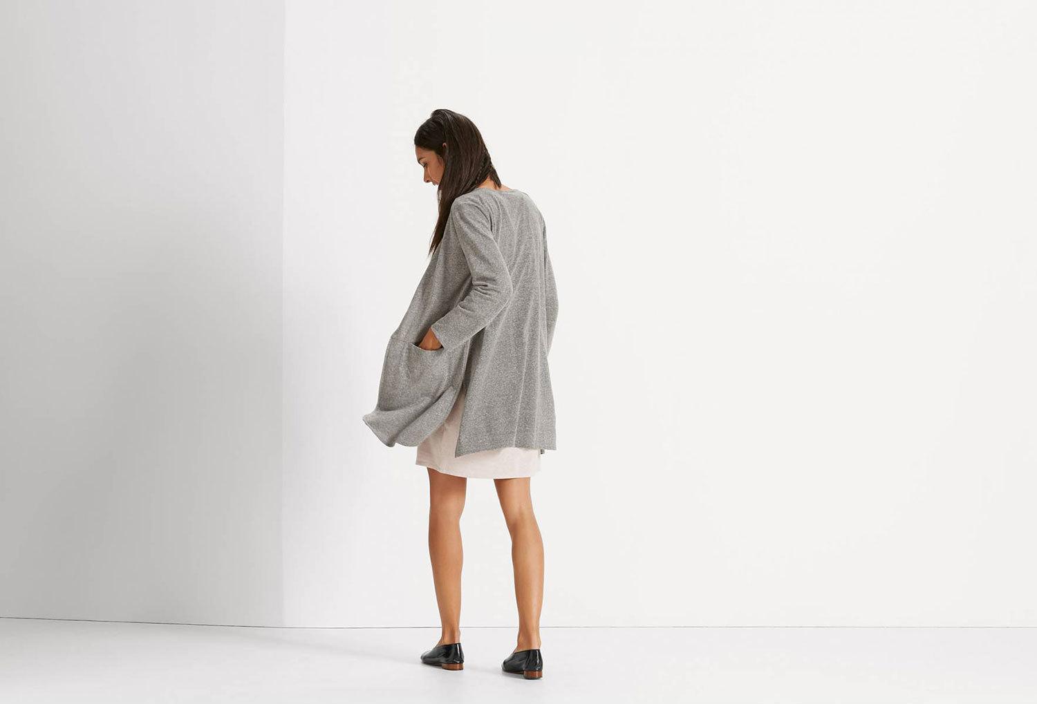 Product gallery image number 4 for product Long Sleeve Slublime Cardigan - Women's