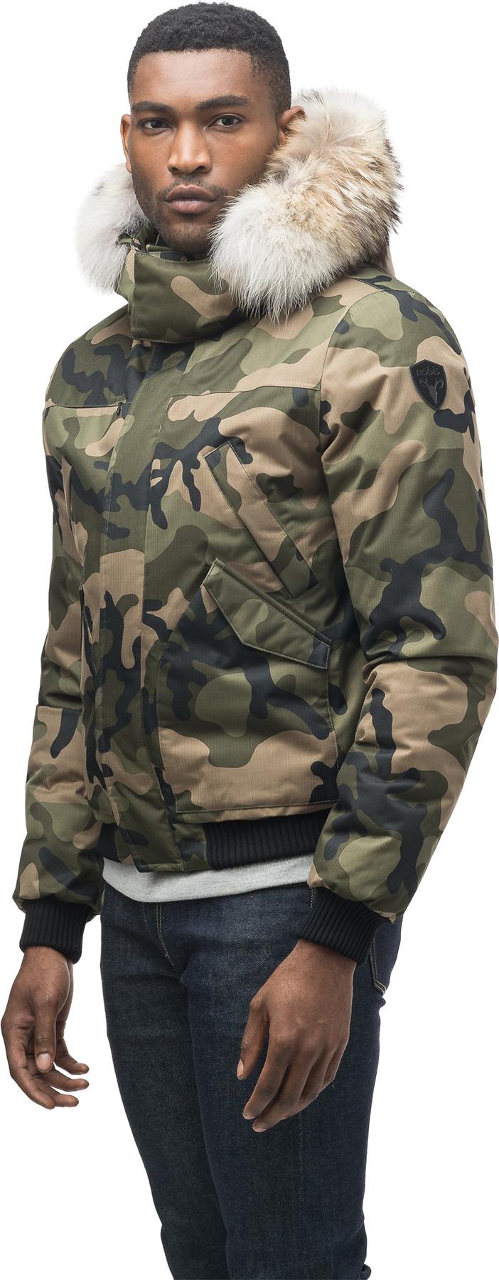 Numéro de l'image de la galerie de produits 5 pour le produit Blouson aviateur à capuche Dylan - Homme