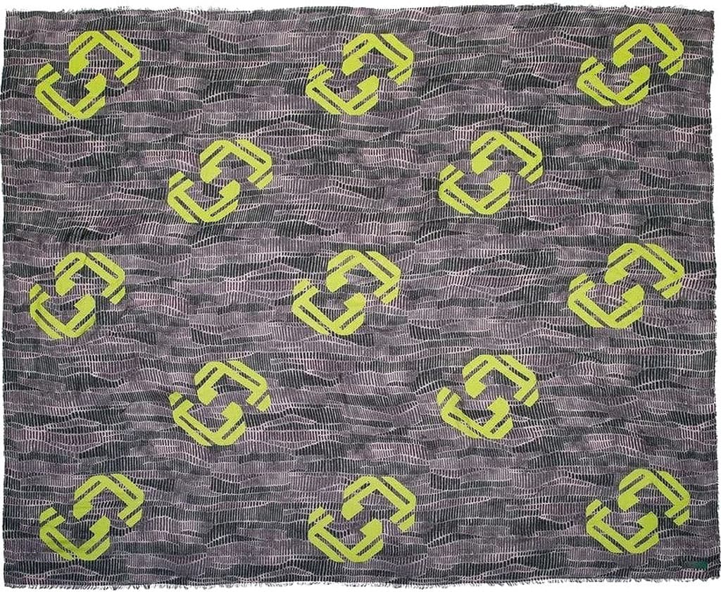 Product gallery image number 8 for product Serge Ibaka x Nobis Monogram Scarf - Unisex