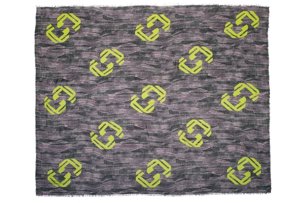 Product gallery image number 3 for product Serge Ibaka x Nobis Monogram Scarf - Unisex