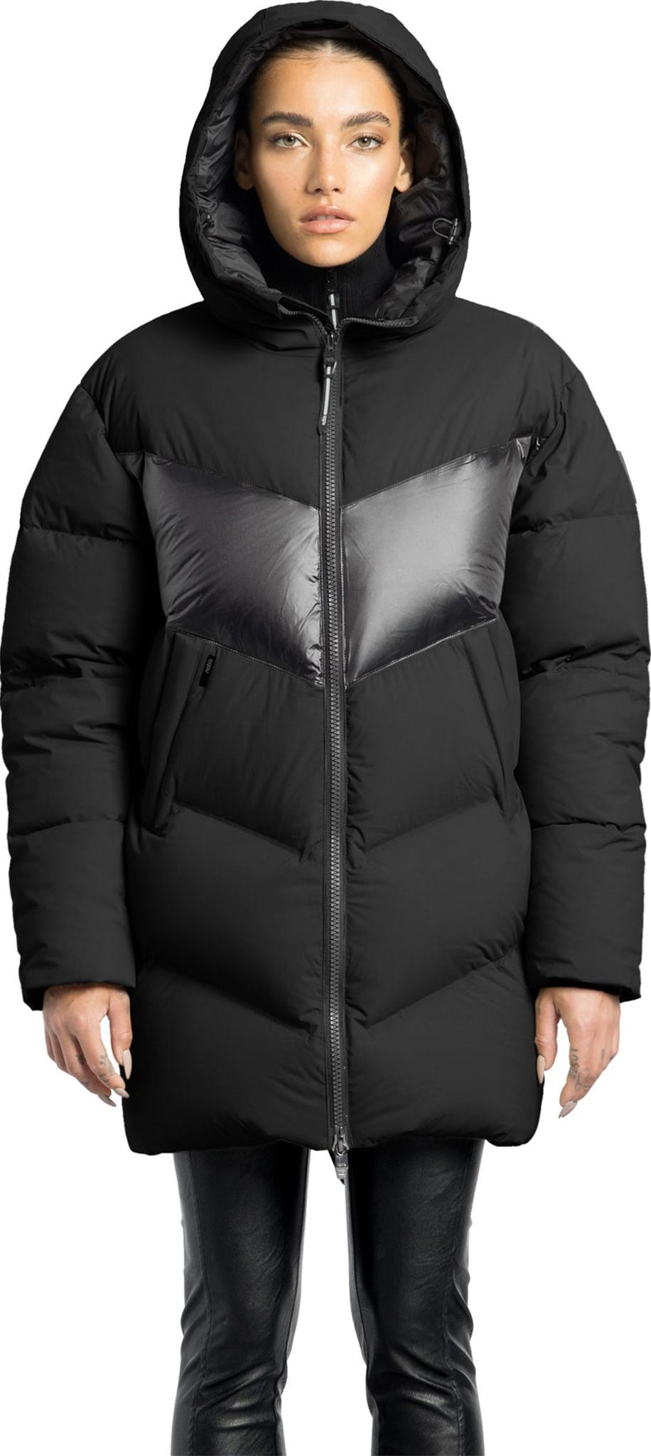 Product gallery image number 4 for product Isla Chevron Quilted Puffer Jacket - Women's 