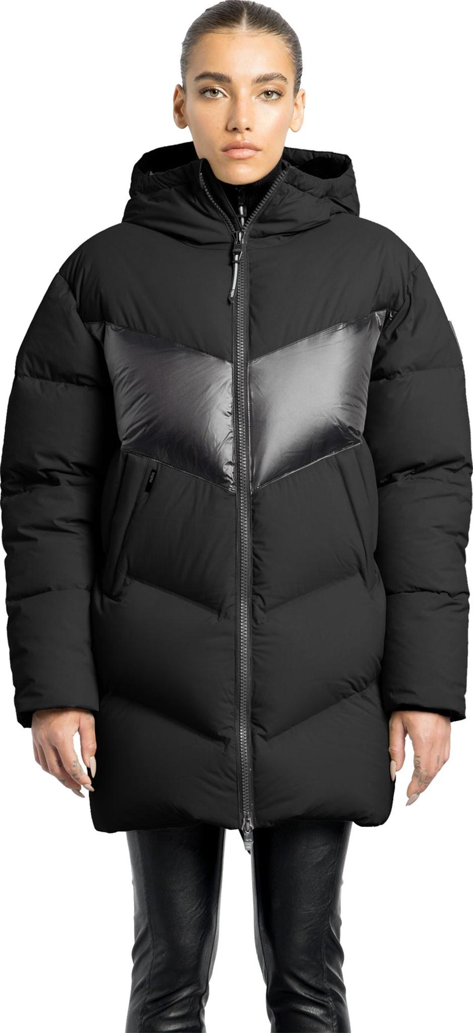 Product gallery image number 5 for product Isla Chevron Quilted Puffer Jacket - Women's 