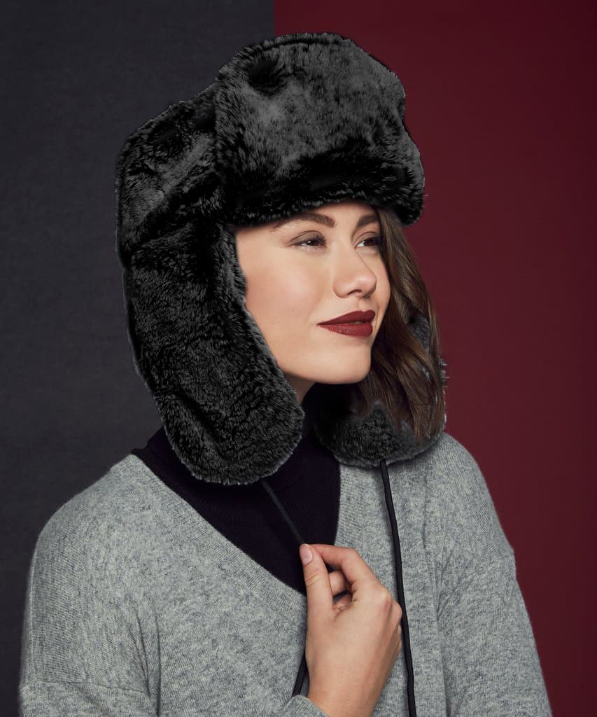 Product gallery image number 2 for product Mila Faux Fur Hat - Women's