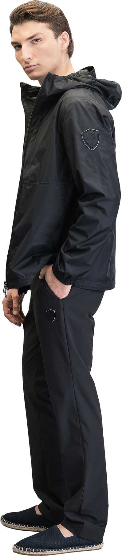 Product gallery image number 3 for product Onyx Waterproof Windbreaker Jacket - Men's
