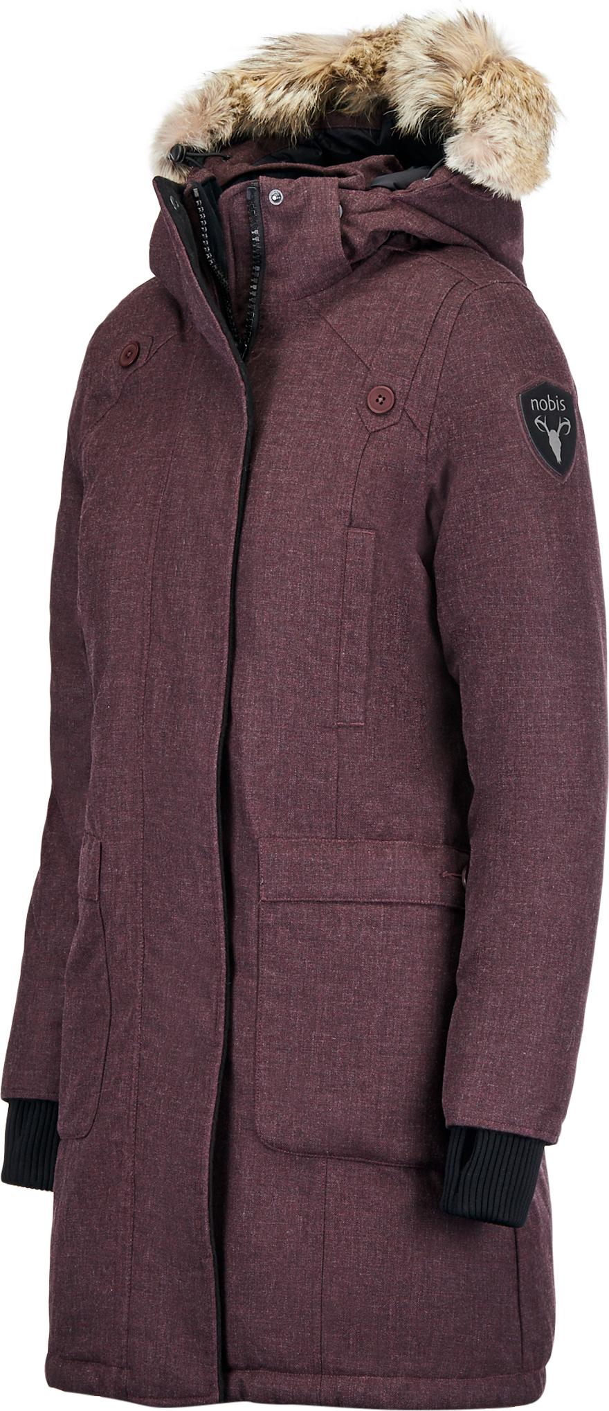 Numéro de l'image de la galerie de produits 4 pour le produit Parka en duvet et mélange de laine Merideth - Femme