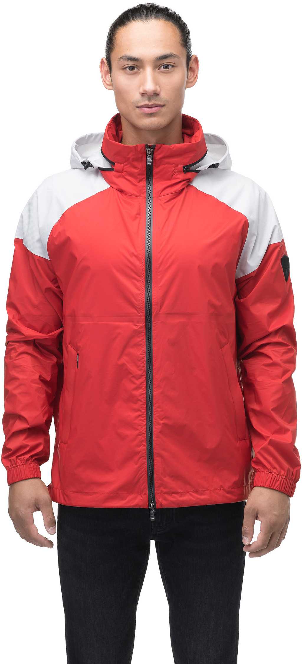 Vermillion - Light Grey