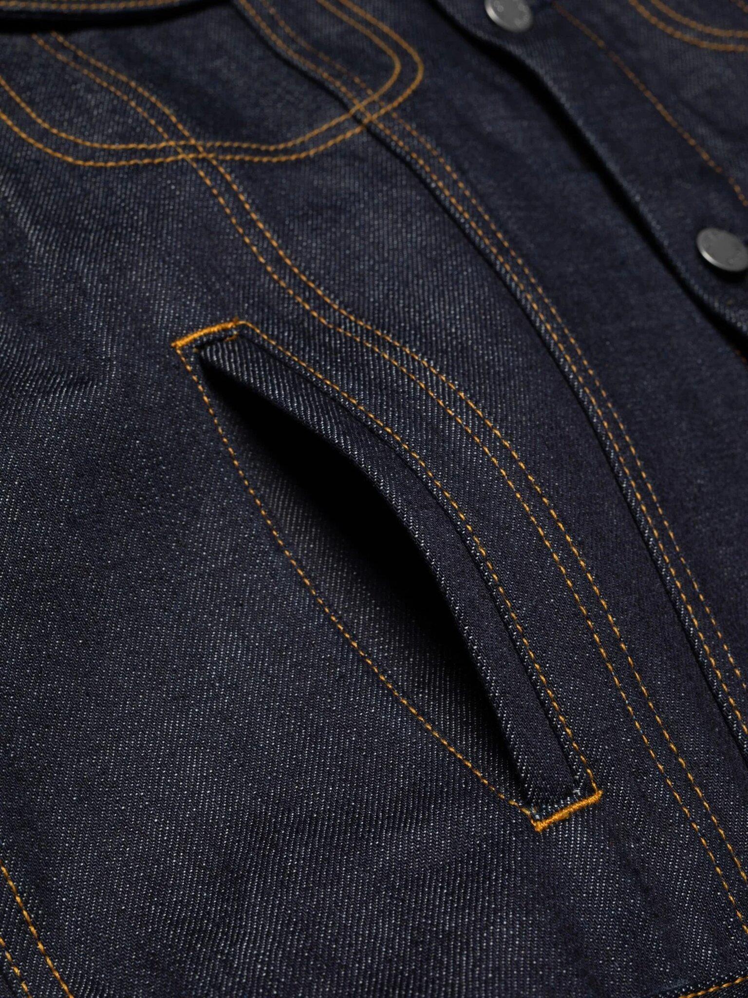 Product gallery image number 4 for product Danny Ace Selvage Denim Jacket - Men's