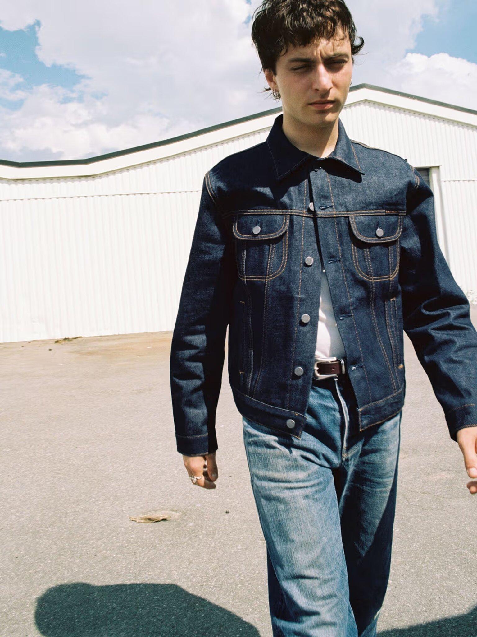 Product gallery image number 8 for product Danny Ace Selvage Denim Jacket - Men's