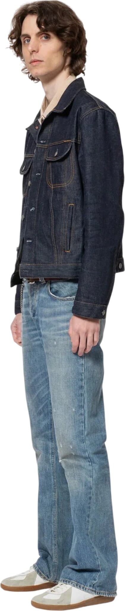 Product gallery image number 6 for product Danny Ace Selvage Denim Jacket - Men's