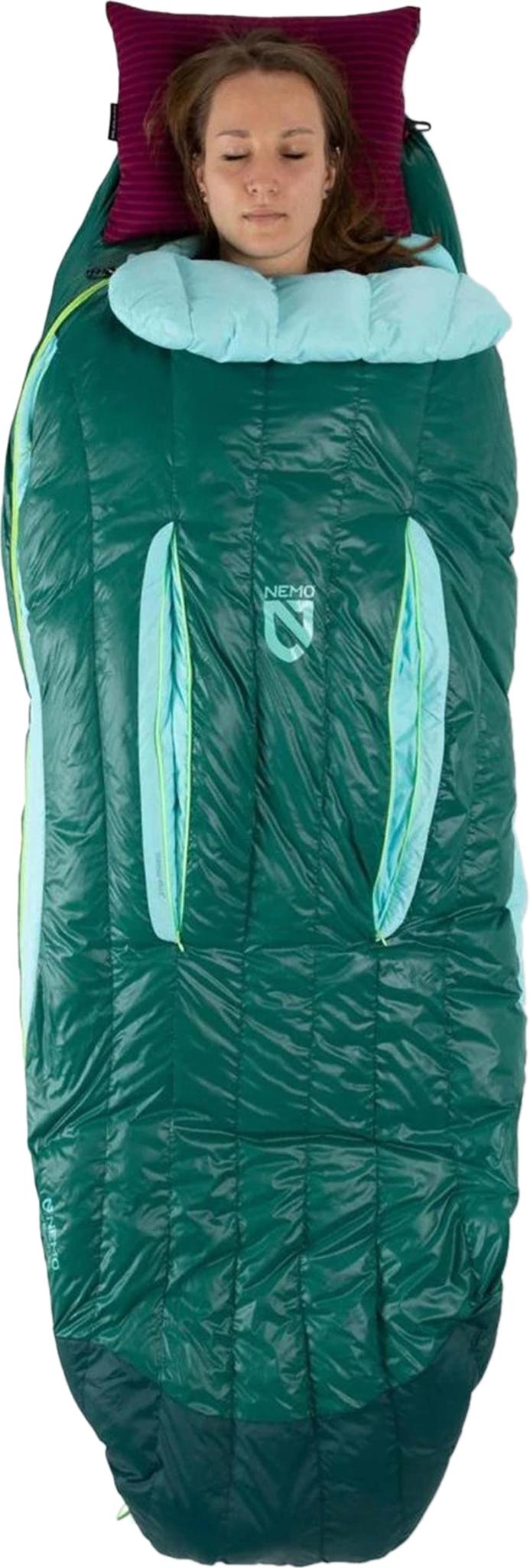 Product gallery image number 17 for product Down Sleeping Bag Disco 30F/-1C - Long - Women's