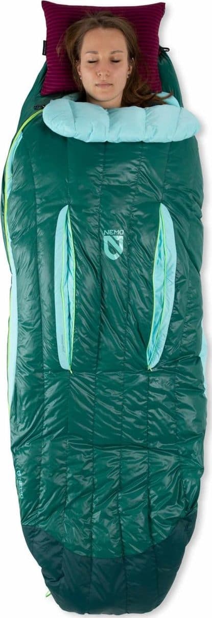 Product gallery image number 7 for product Down Sleeping Bag Disco 30F/-1C - Long - Women's